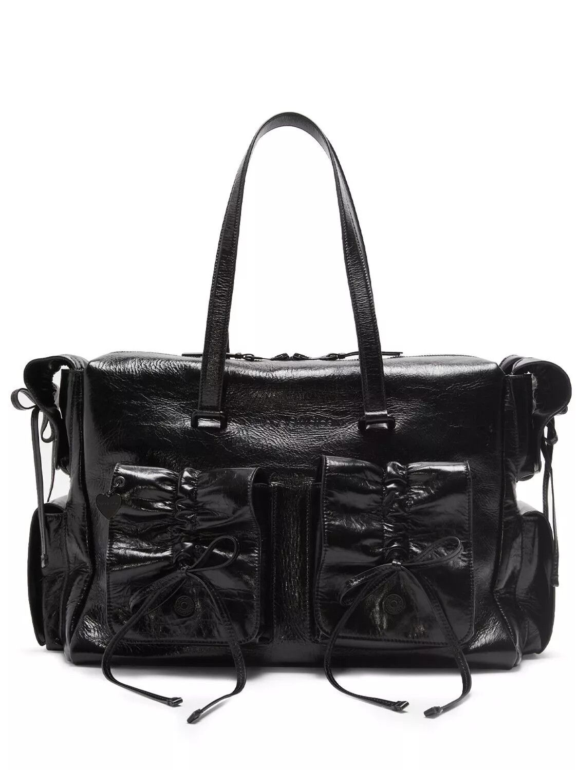 Acne Studios ACNE STUDIOS Multipocket $2700 Black Leather Tote Bag New Size ONE SIZE - 1 Thumbnail