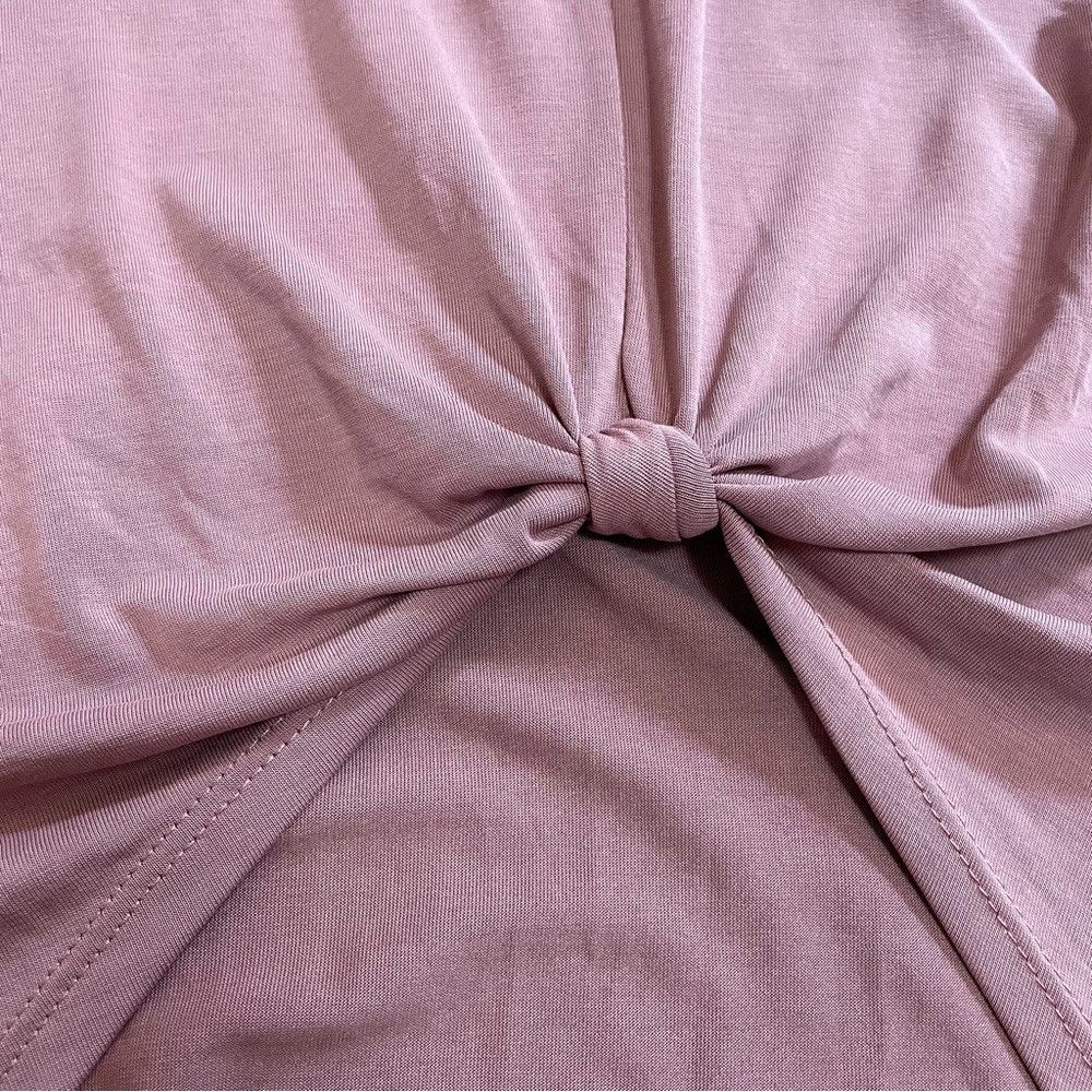 Other The Line Of Style Hi-Low Short Sleeve Pink Top Size L Size L / US 10 / IT 46 - 7 Thumbnail