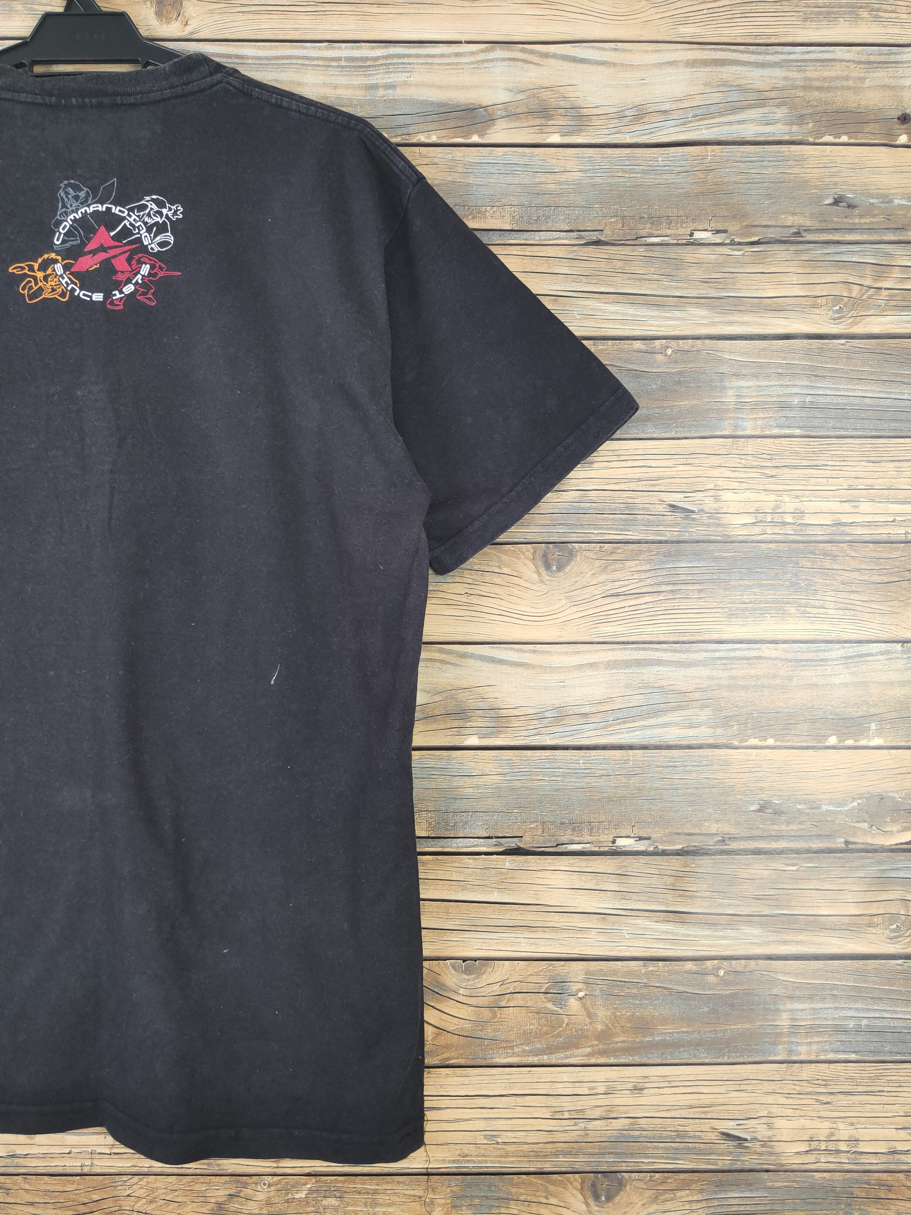 Avirex × Vintage DL Avirex vintage faded Black Short Sleeve T-shirt #614 Size US M / EU 48-50 / 2 - 11 Thumbnail