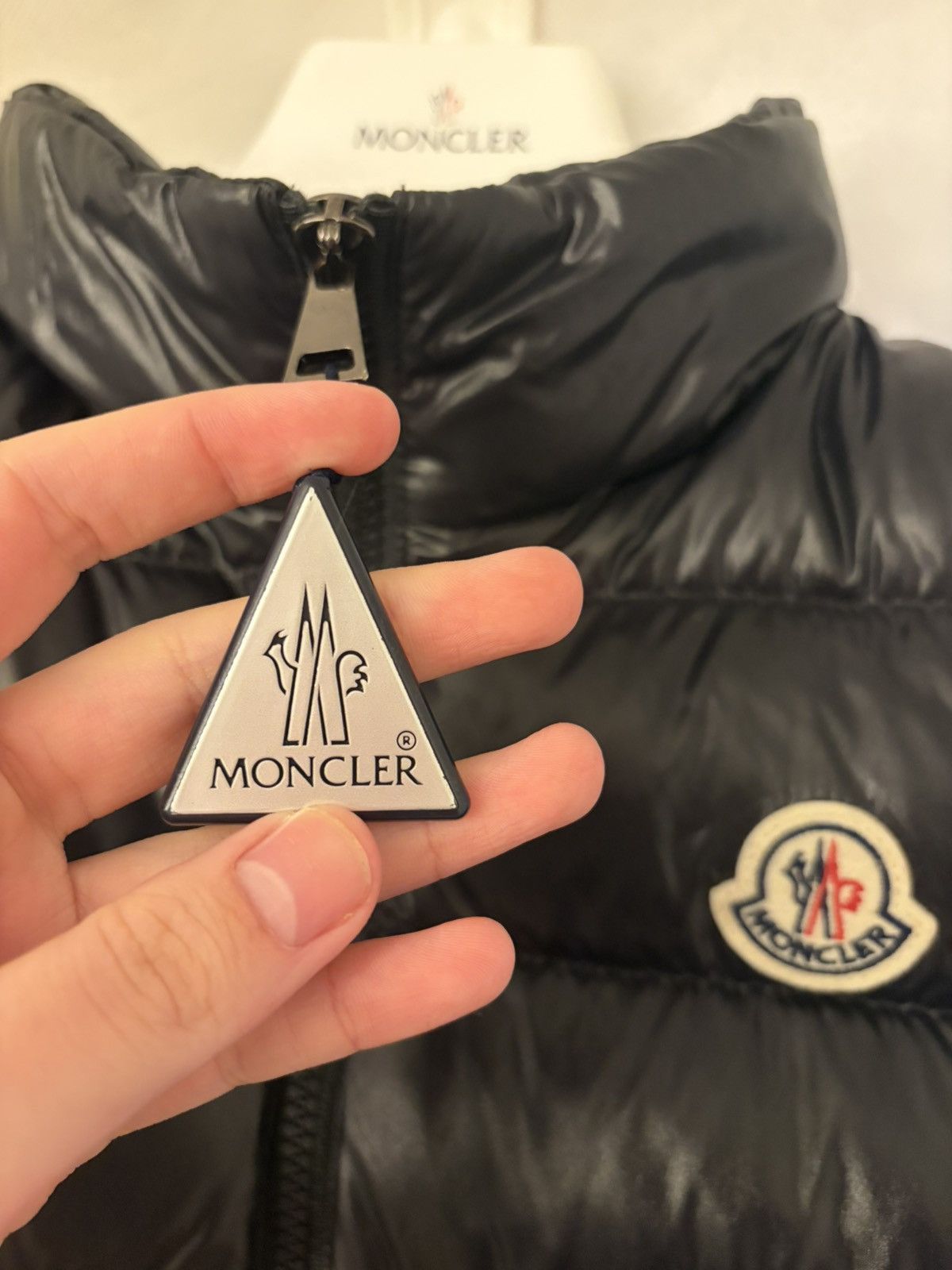 Moncler Moncler black Ghany Down Vest Size S / US 4 / IT 40 - 5 Thumbnail