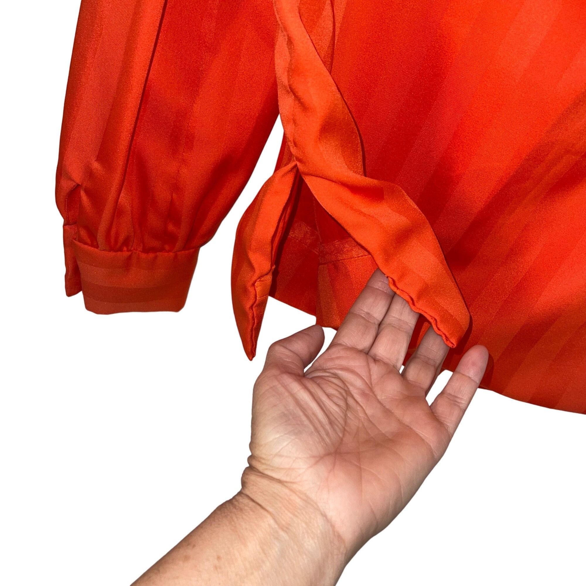 Vintage Vintage Womens Pants Suit Size Medium Orange Size ONE SIZE - 8 Thumbnail