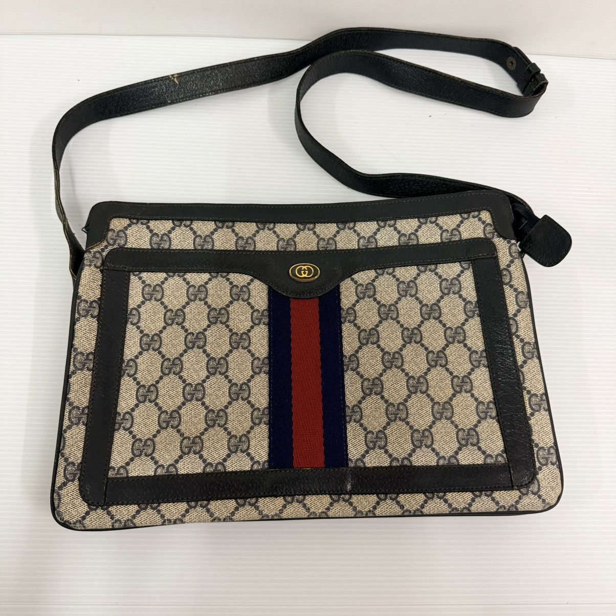 Gucci Gucci Monogram Vintage Shoulder Bag Size ONE SIZE - 2 Thumbnail