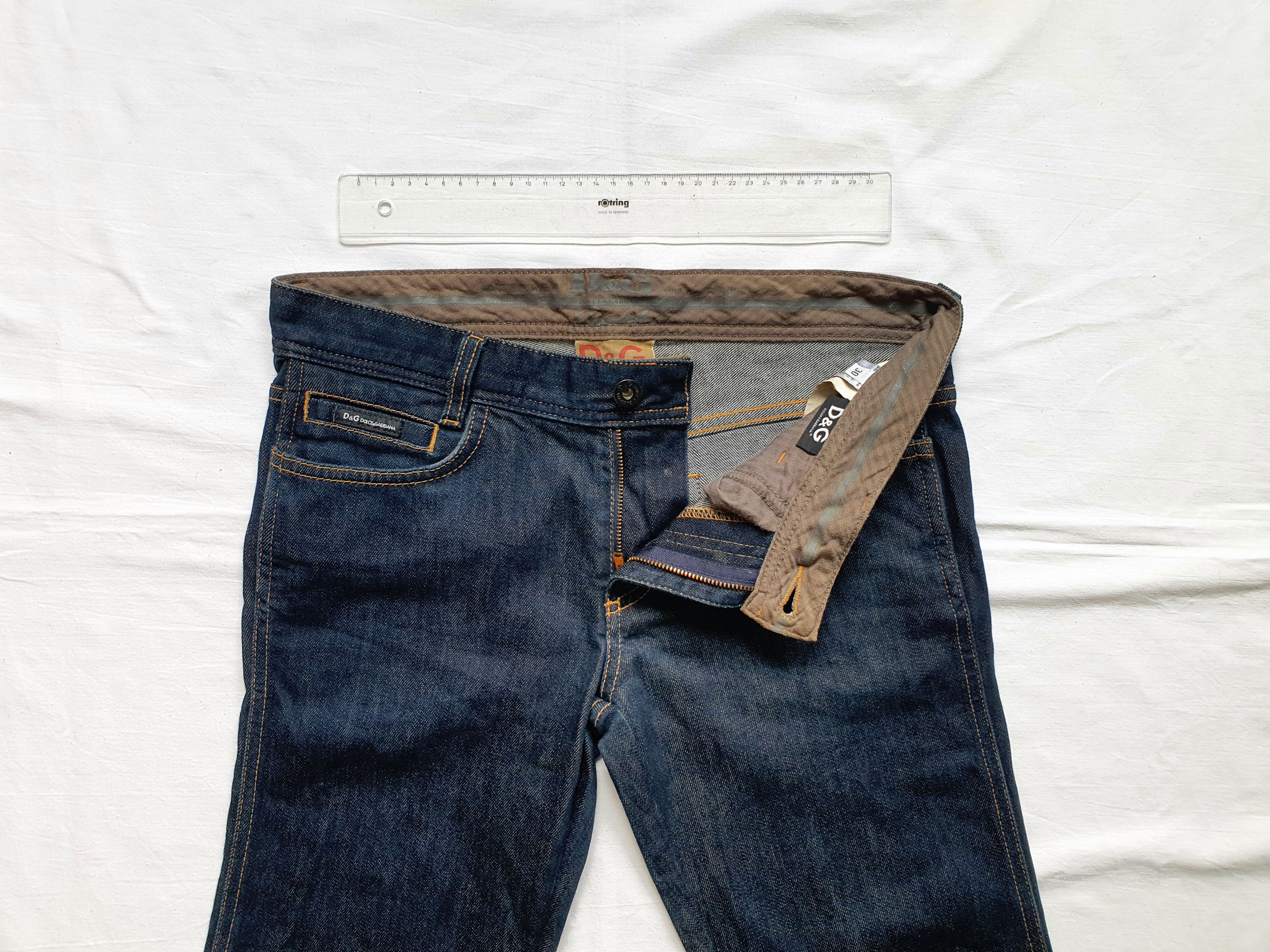 Dolce & Gabbana Vintage Jeans - AUDACIOUS (Y2K, 00s) - Low rise, Slim Fit Size US 30 / EU 46 - 4 Thumbnail