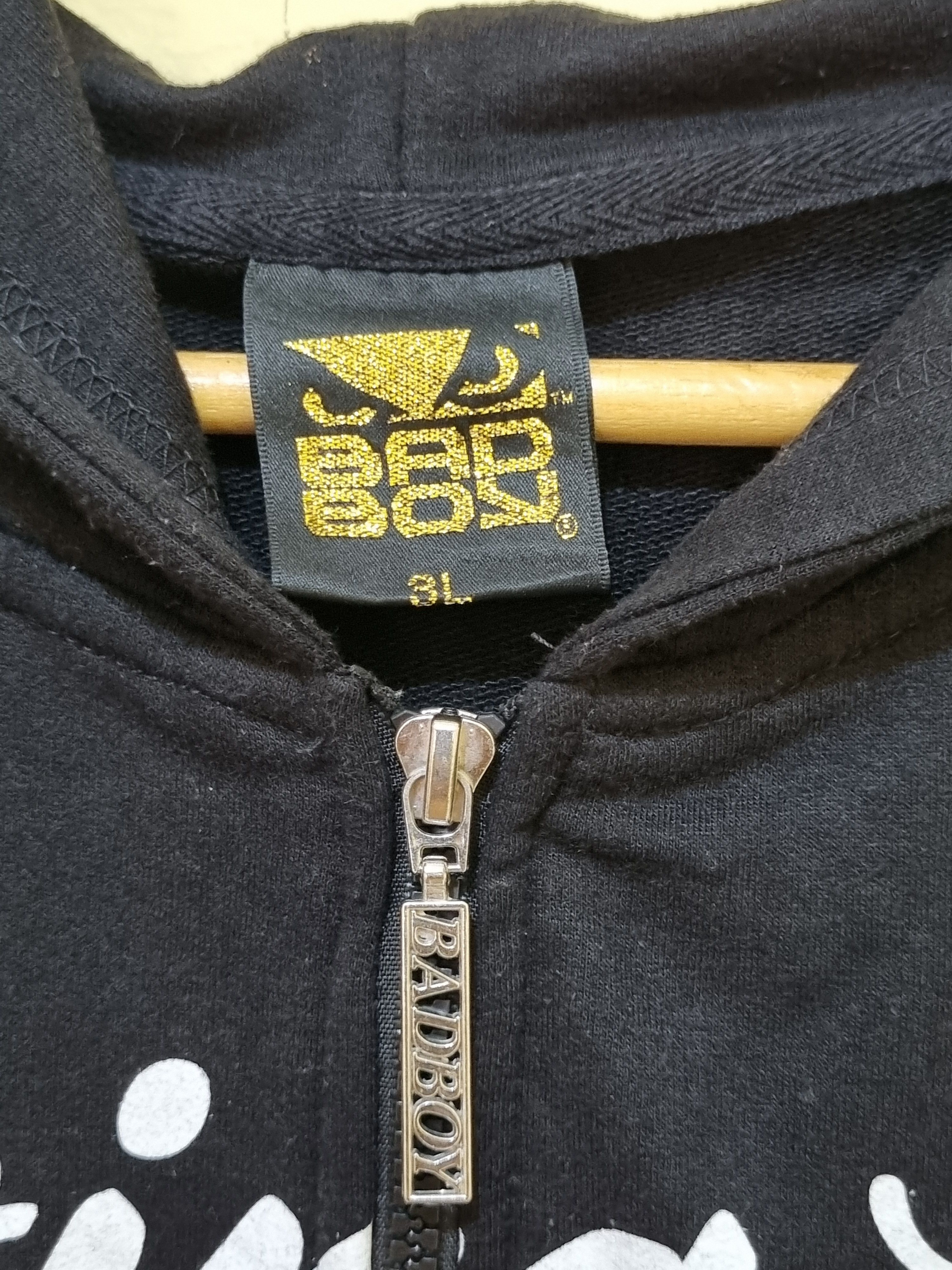 Vintage Y2K Bad boy Fighting Spirit Hoodie Zipper Size US XXL / EU 58 / 5 - 6 Thumbnail