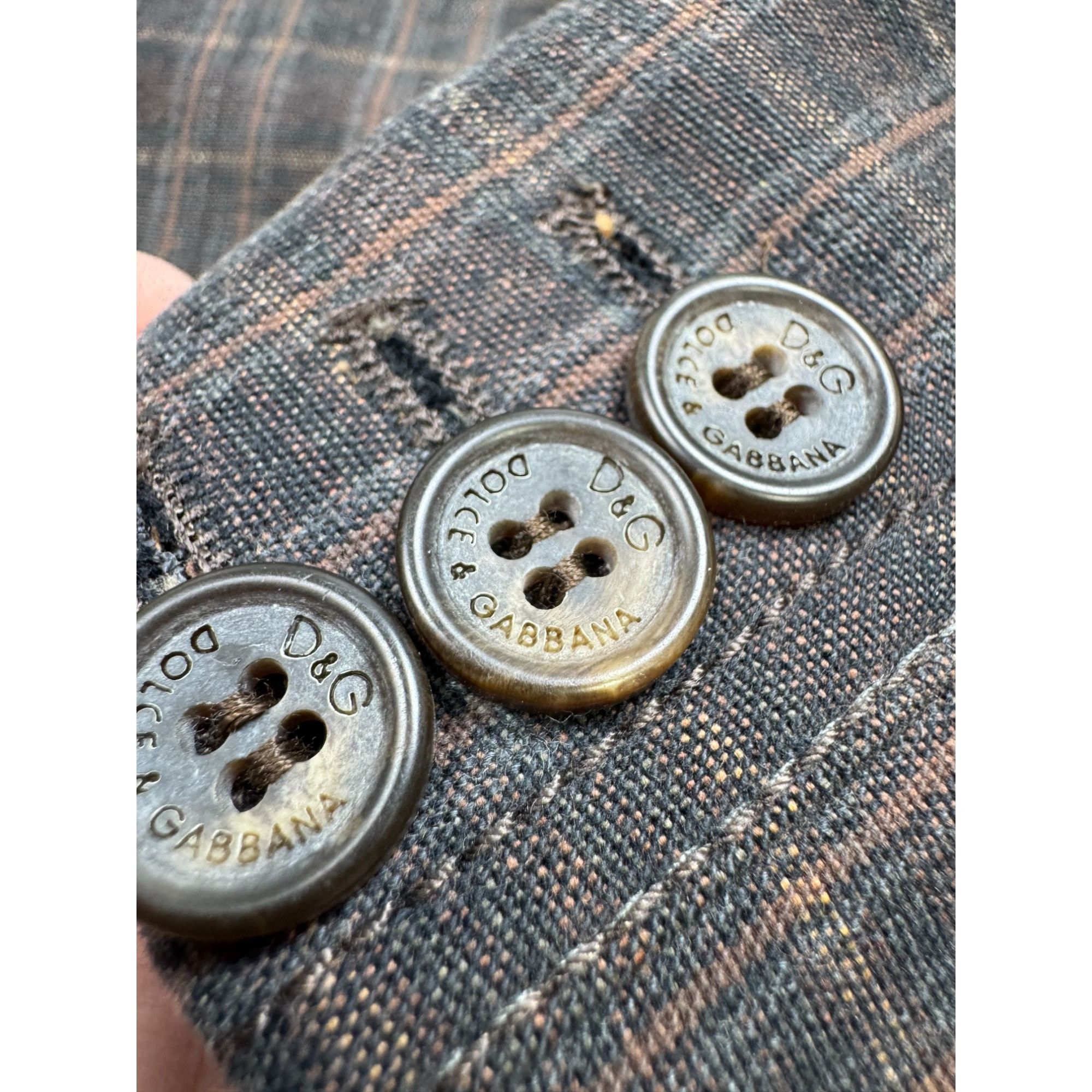Dolce & Gabbana Dolce & Gabbana Vintage Cotton Corduroy Blazer (Y1260) Size 42R - 15 Thumbnail