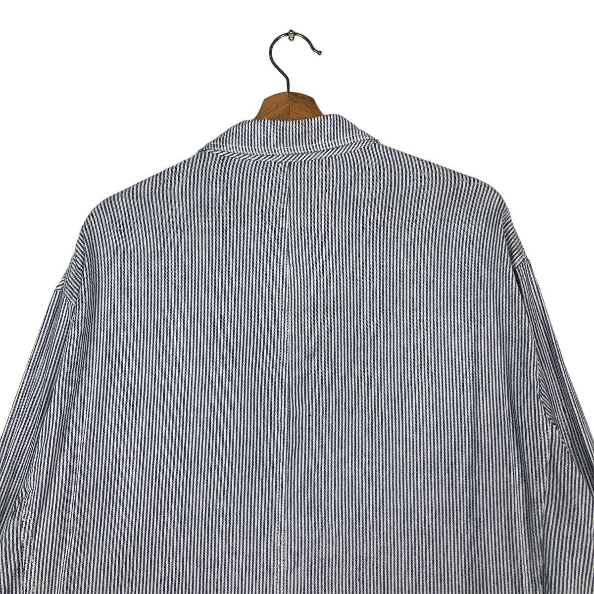 Japanese Brand 🔥Vintage Hickory Chore Jacket Uniqlo Japan Issey Miyake Size US XL / EU 56 / 4 - 9 Thumbnail