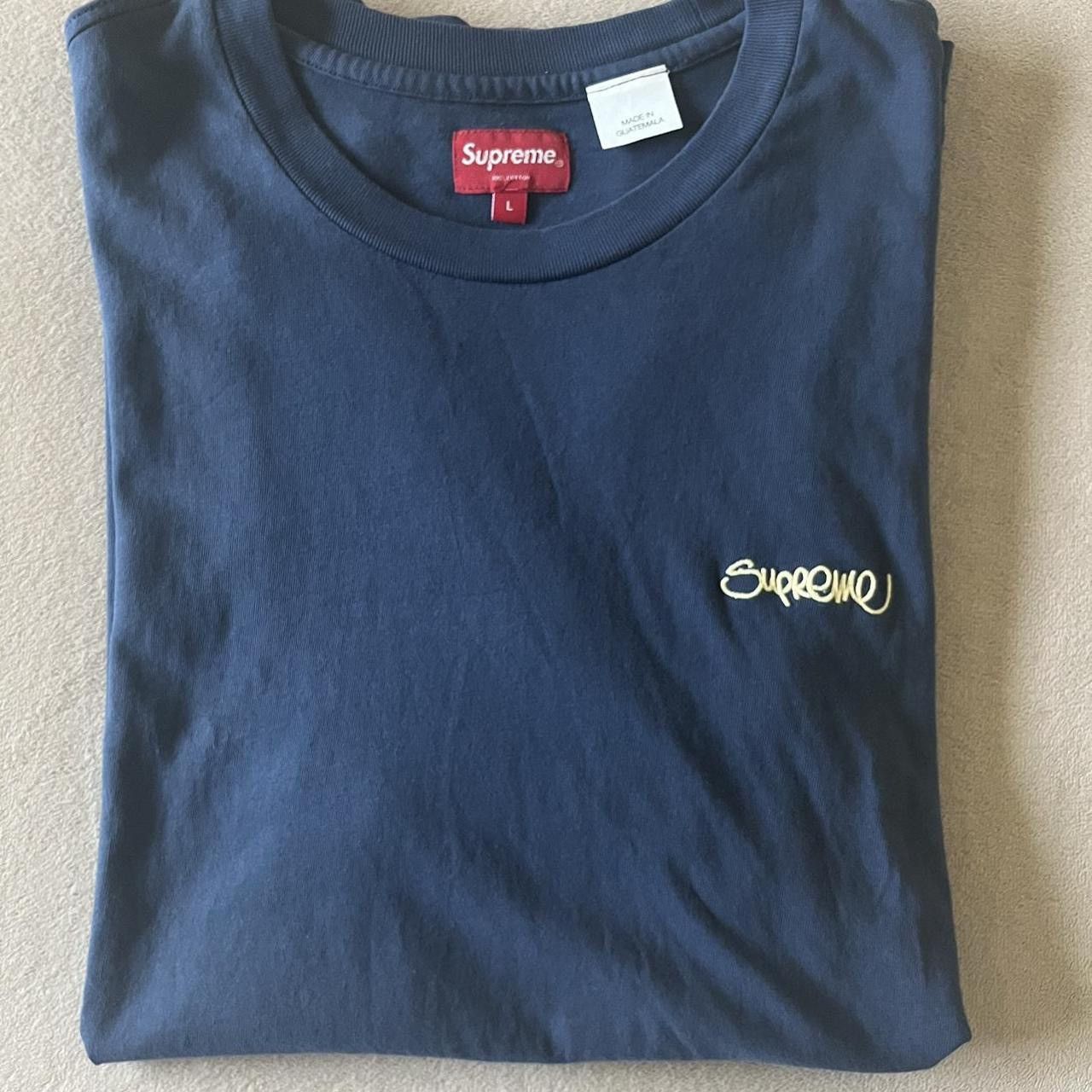Supreme Supreme Script Logo S/S Shirt - Large Size US L / EU 52-54 / 3 - 1 Thumbnail