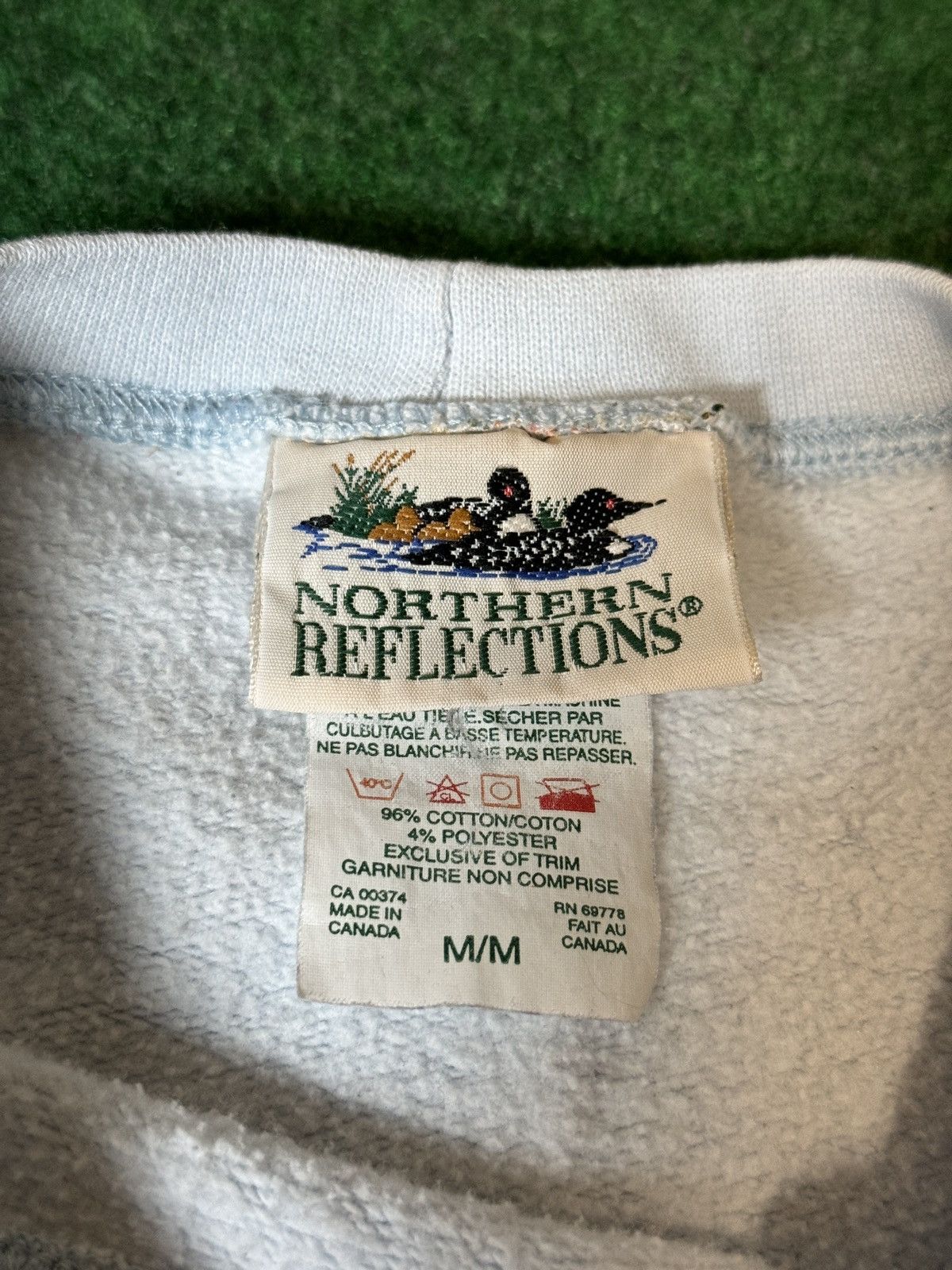 Northern Reflections × Vintage Vtg Northern Reflection Winter Forest Christmas Sweatshirt Size M / US 6-8 / IT 42-44 - 3 Thumbnail