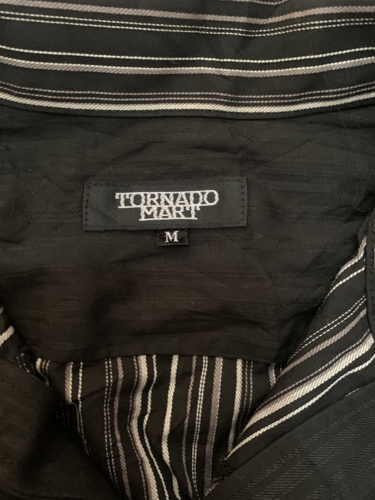 Japanese Brand × Tornado Mart Tornado Mart Patchwork Style Shirts Size M / US 6-8 / IT 42-44 - 3 Thumbnail