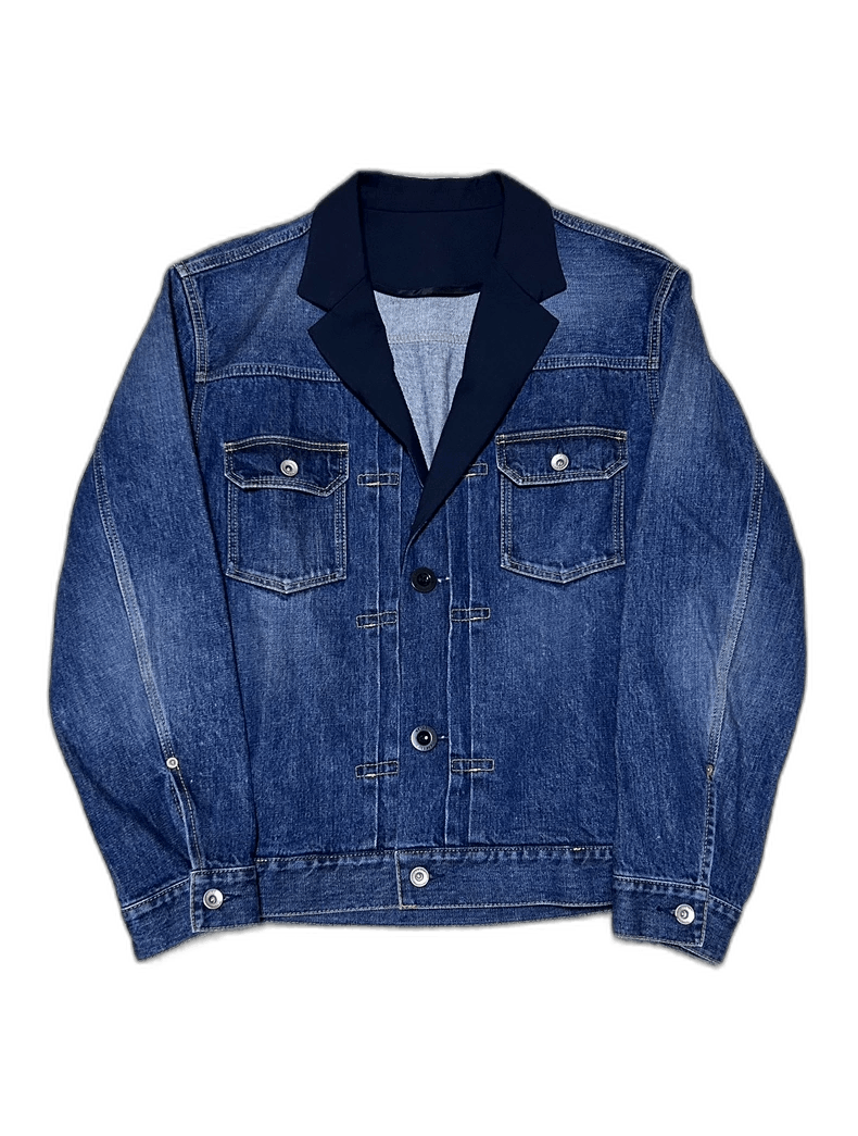 Sacai Sacai Denim Jacket New with stylish design Size US M / EU 48-50 / 2 - 1 Thumbnail