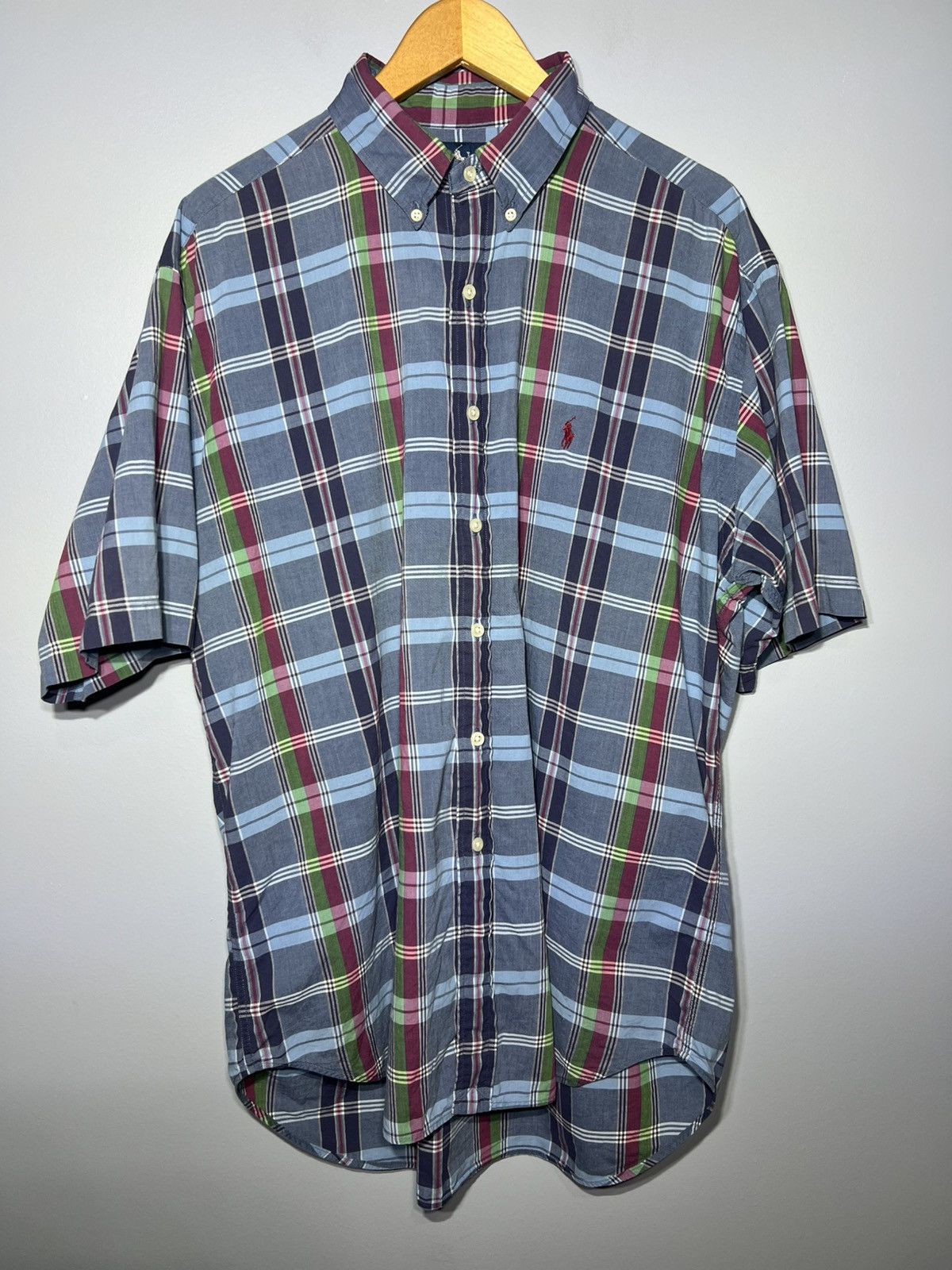 Polo Ralph Lauren Polo Ralph Lauren Shirt Mens L Button Down Blake Multi Plaid Size US L / EU 52-54 / 3 - 2 Thumbnail