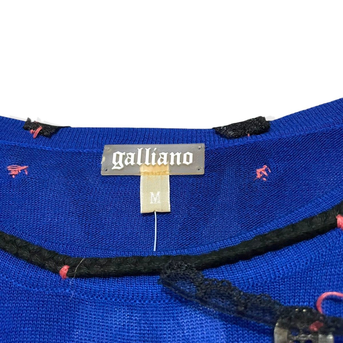 John Galliano Galliano Knitted Button Sweater Size M / US 6-8 / IT 42-44 - 4 Thumbnail