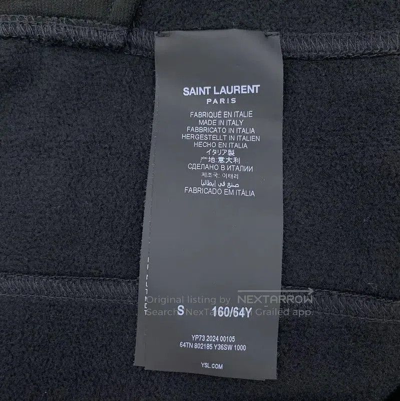 Yves Saint Laurent YSL Black Cotton Casual Pants for Women . Size 23" - 8 Thumbnail