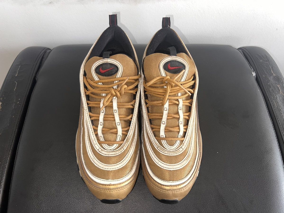 Brown 97 Gold Nike Nike Air Max 97 Gold Bullet