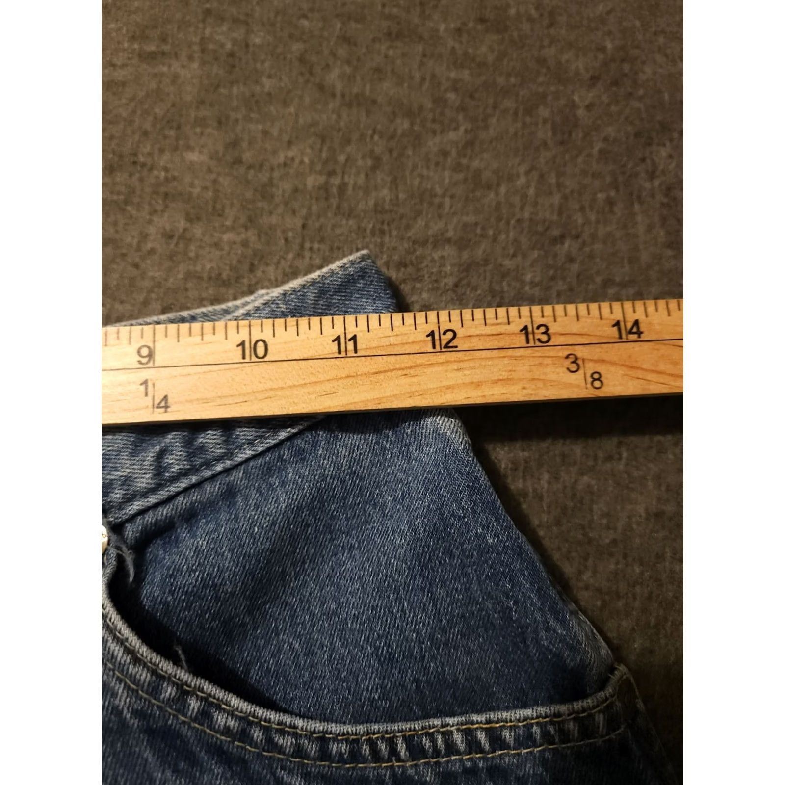 Lee VINTAGE Lee Jeans Women's High Rise Tapered 80s 90s Blue Denim Pleated 24in Waist 29in Inseam Womens Size 30" / US 8 / IT 44 - 2 Thumbnail