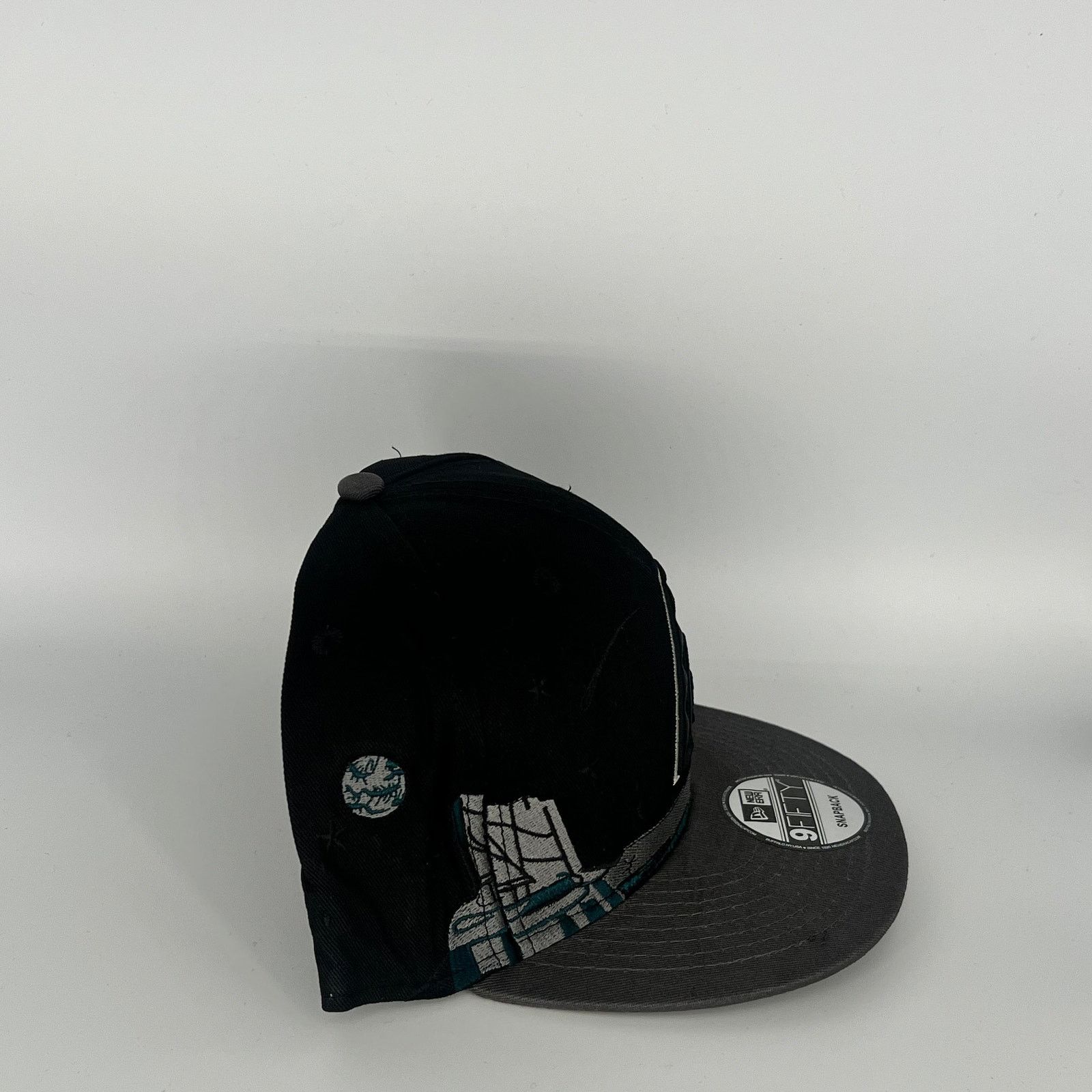 New Era Black/Gray Arizona Diamondbacks New Era MLB 9Fifty Snapback Size ONE SIZE - 3 Thumbnail