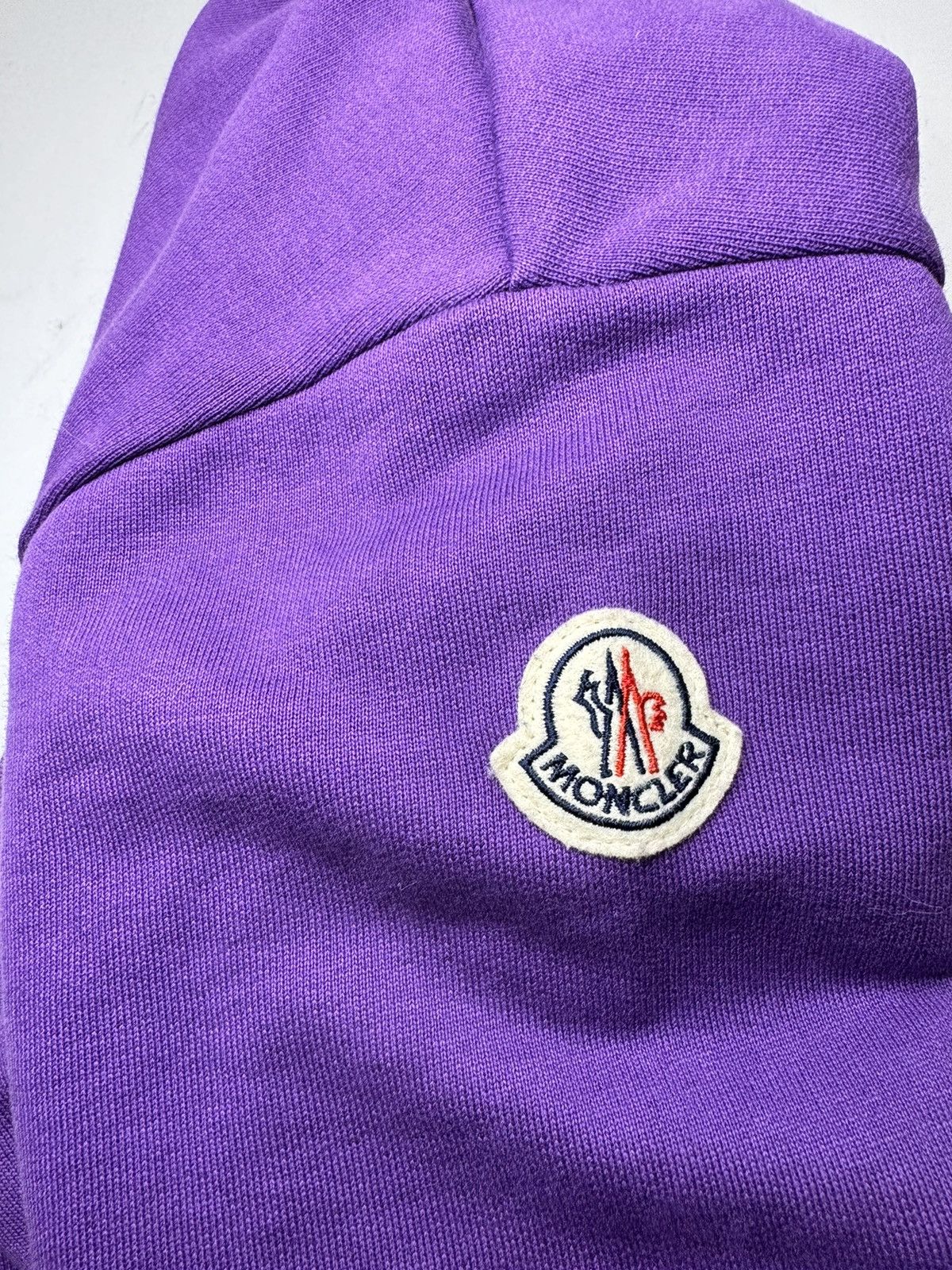 Moncler MONCLER men's purple graphic sweatshirt size Medium Size US M / EU 48-50 / 2 - 4 Thumbnail