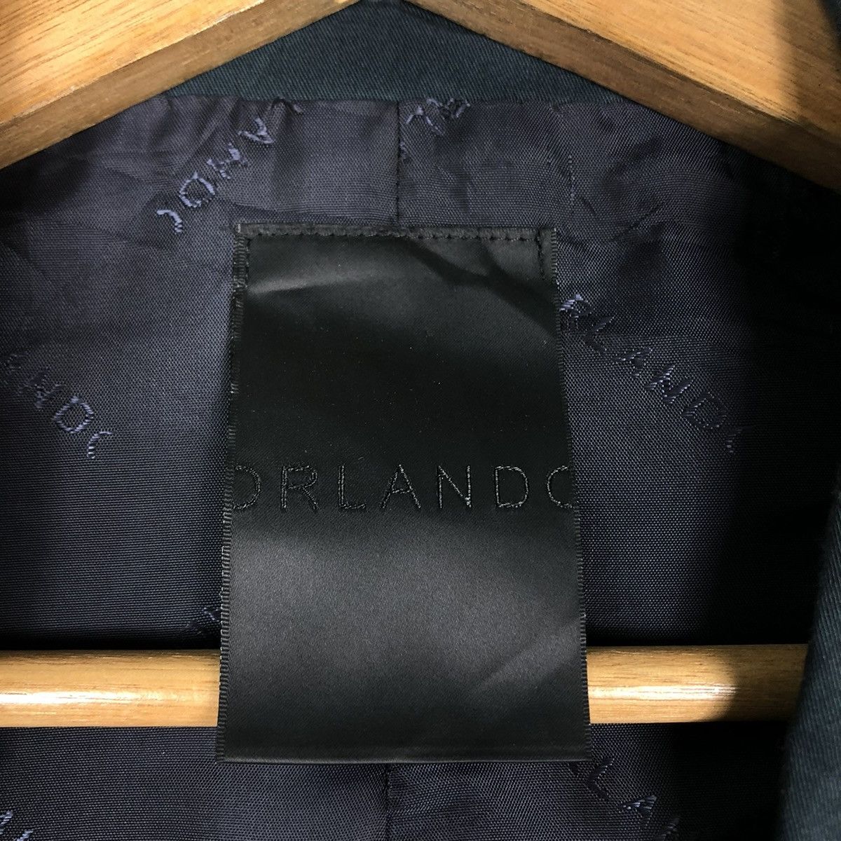 Japanese Brand 🔥RICH BLACK DOUBLE BREAST COATS JACKET ORLANDO ITALY Size US M / EU 48-50 / 2 - 17 Thumbnail