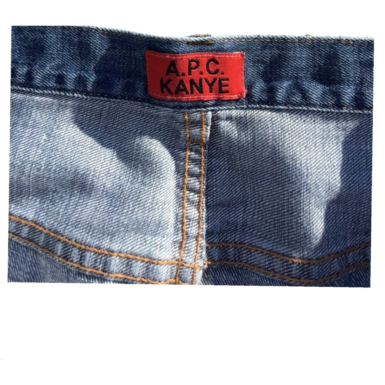 Vintage A.P.C KANYE 2014 Archival Denim Jeans Size 31 Regular Men Blue 31 Rare Denim Jeans Straight 2014 Archival Men’s Jeans Size US 31 - 7 Thumbnail