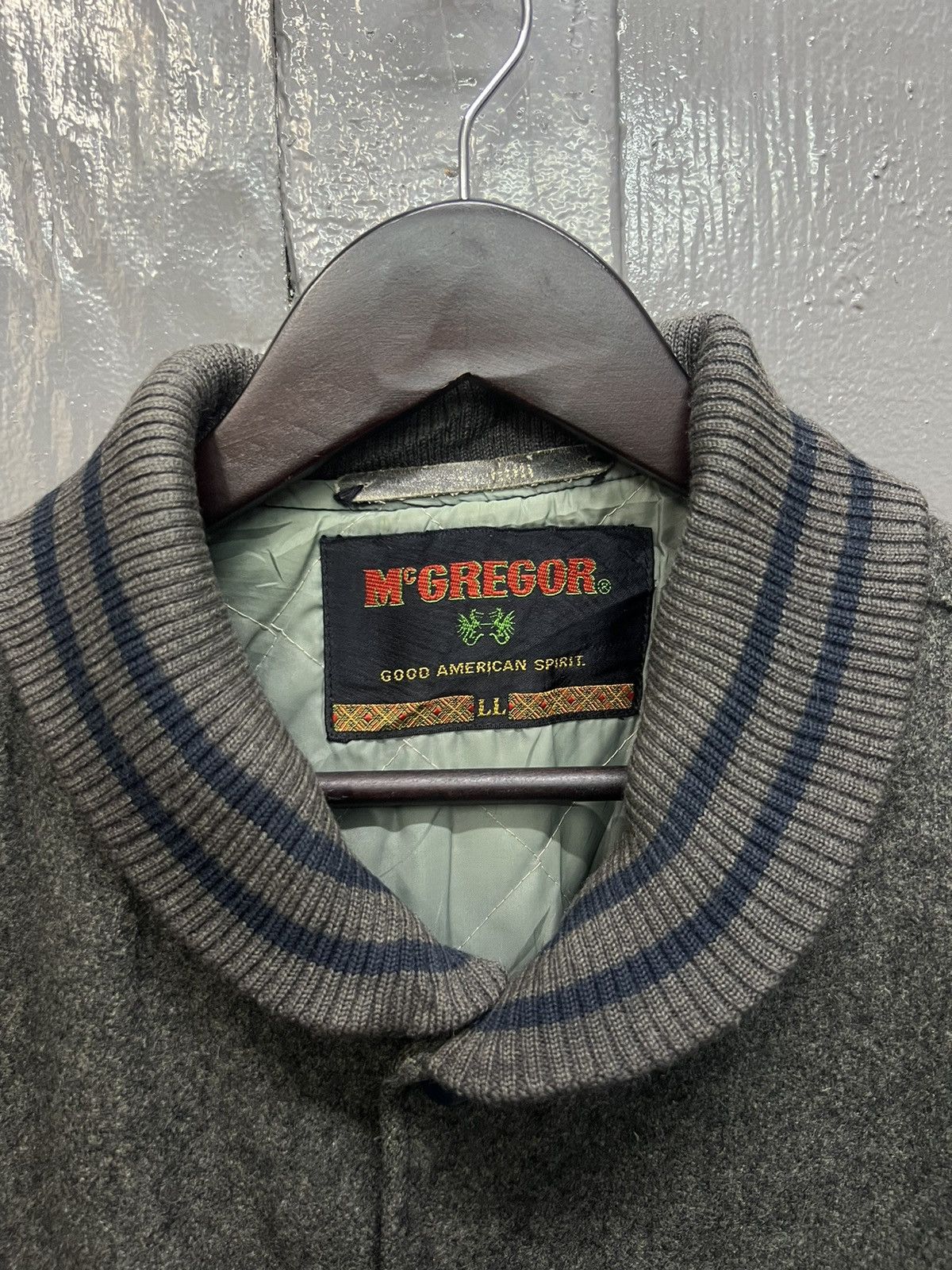 McGregor × Vintage Vintage McGregor Wool Varsity Jacket Size US L / EU 52-54 / 3 - 6 Thumbnail