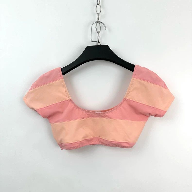 Chanel Chanel 24M coco beach pink striped short sleeves Size XS / US 0-2 / IT 36-38 - 3 Thumbnail