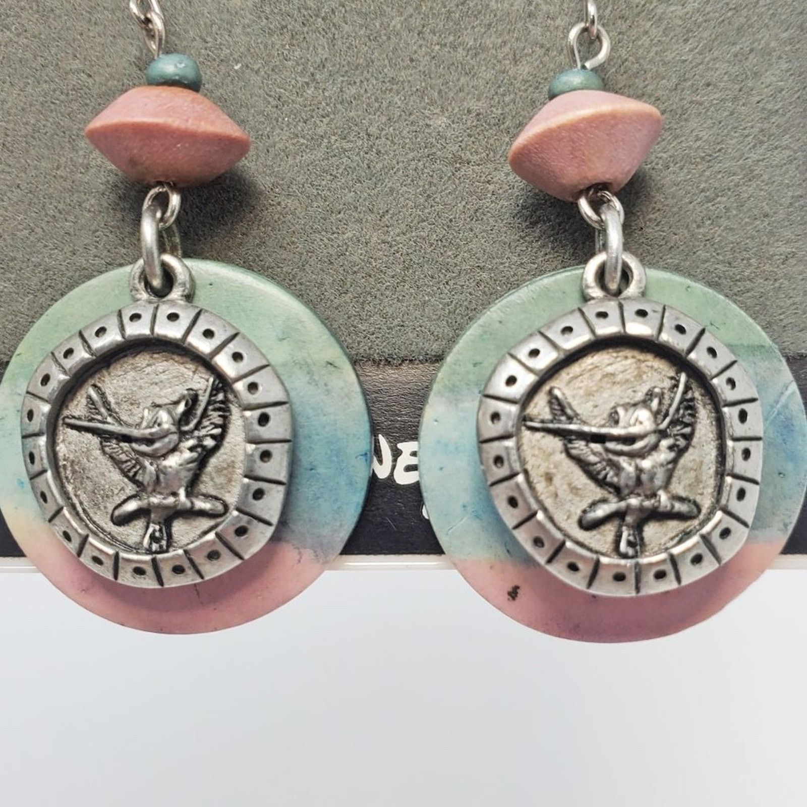 Disney Pocahontas Renaissance Disney Earrings - Flint! NWT RARE Size ONE SIZE - 2 Thumbnail