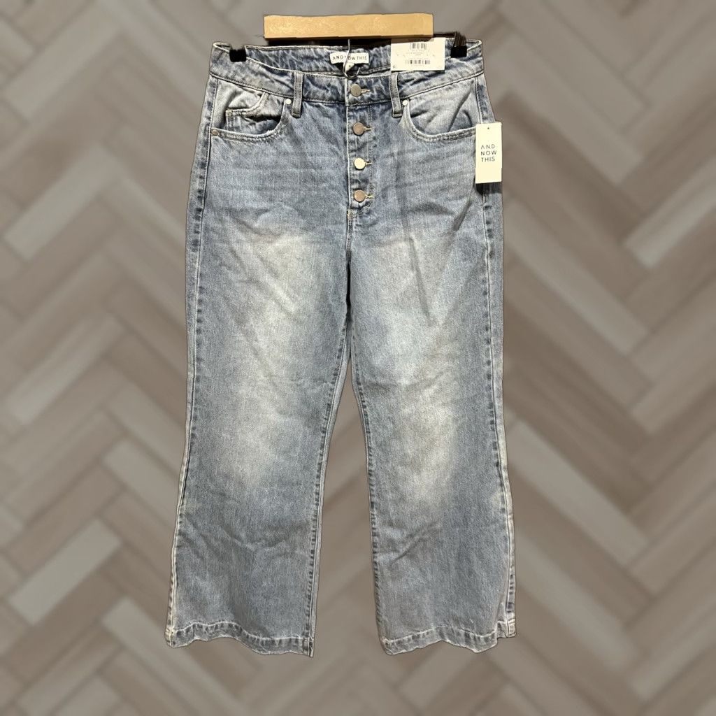 Vintage And Now This Women’s The Throwback Flare Jeans 30 NWT Size 30" / US 8 / IT 44 - 1 Thumbnail