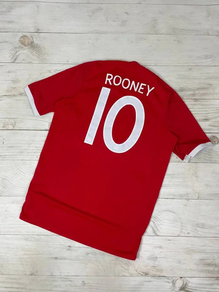 Umbro Umbro England 2010 2012 Wayne Rooney #10 Away Shirt Jersey Size US M / EU 48-50 / 2 - 1 Thumbnail