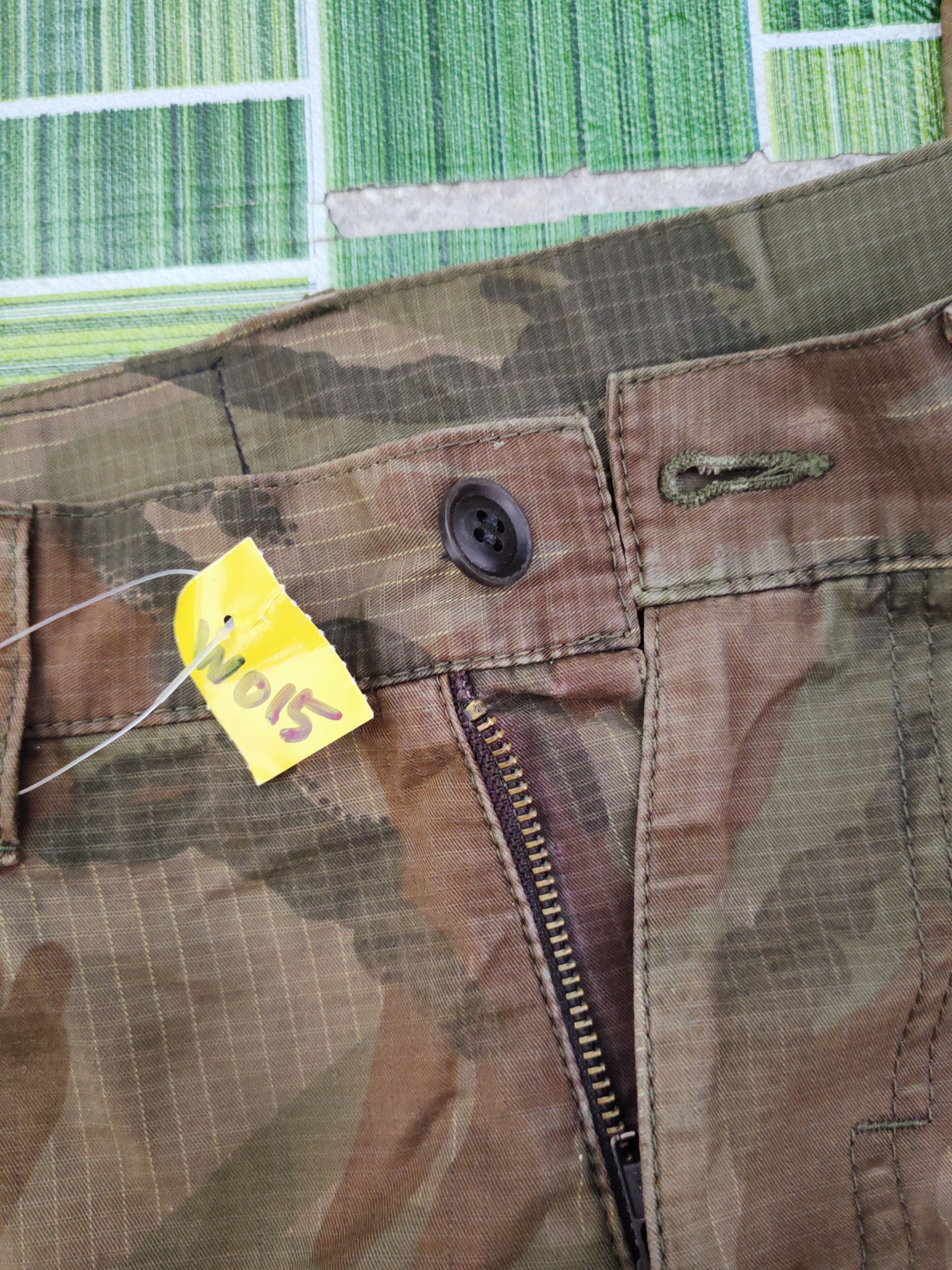 Japanese Brand Bexist Camo faded reworked patchwork vtg Cargo Pants #W015 Size US 32 / EU 48 - 15 Thumbnail