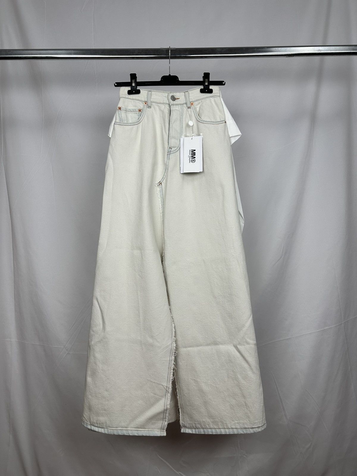 Maison Margiela MM6 hybrid maxi skirt Size 26" / US 2 / IT 38 - 1 Thumbnail