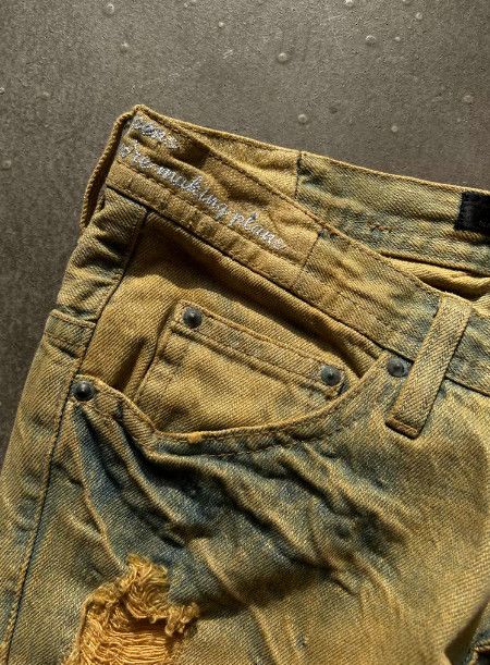 Other MIDAS Washed Distressed Mud-Dyed Denim Jeans Size US 37 - 4 Thumbnail