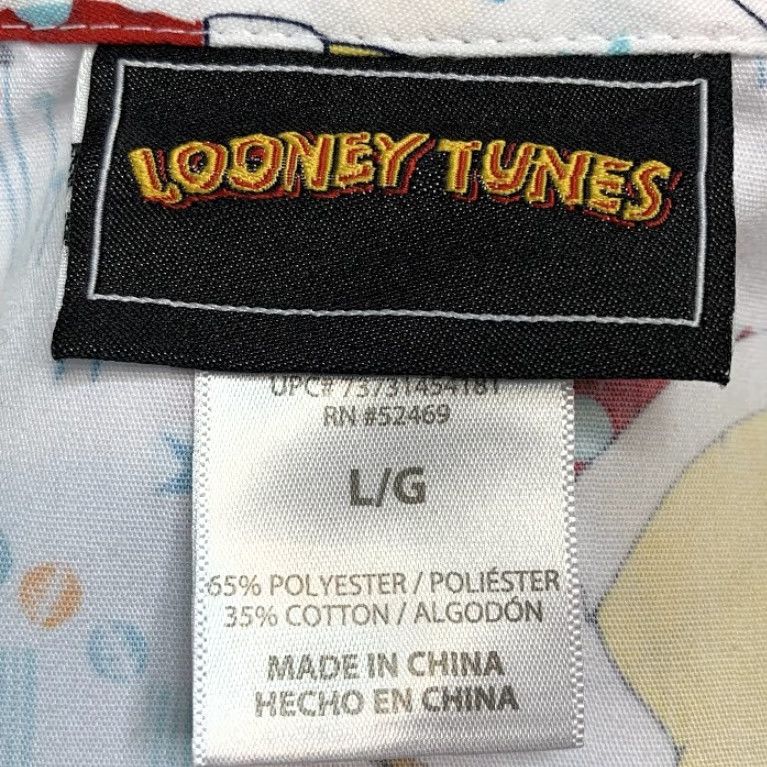 Vintage Looney Tunes Christmas Scrub Top Tweedie Bird Size L Womens Size L / US 10 / IT 46 - 3 Thumbnail