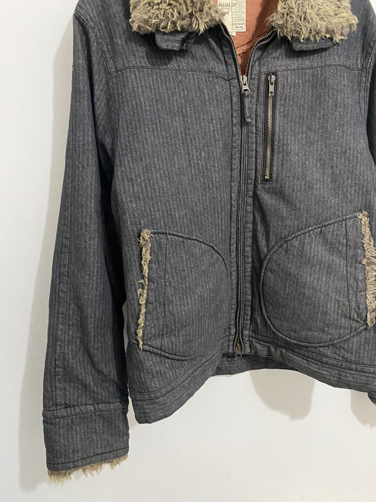 If Six Was Nine × Japanese Brand × Le Grande Bleu (L.G.B.) 💸BINDINGOFFER💸Oilcake denimfur jacket lgb ifsixwasnine Size US L / EU 52-54 / 3 - 2 Thumbnail