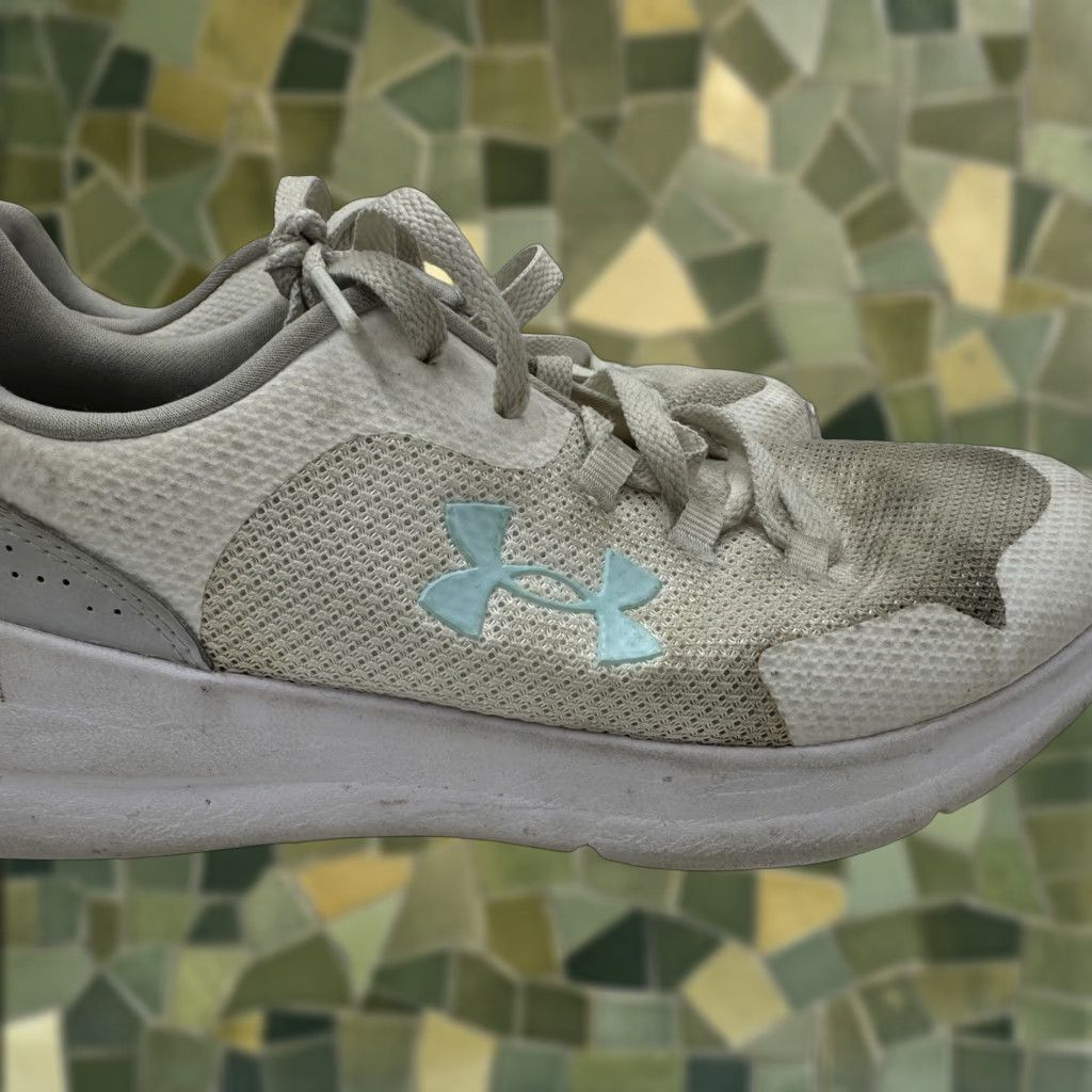 Under Armour Under Armour Womens Sneakers Size 7.5 Essential White 3022955-103 Size US 8 / IT 38 - 1 Thumbnail