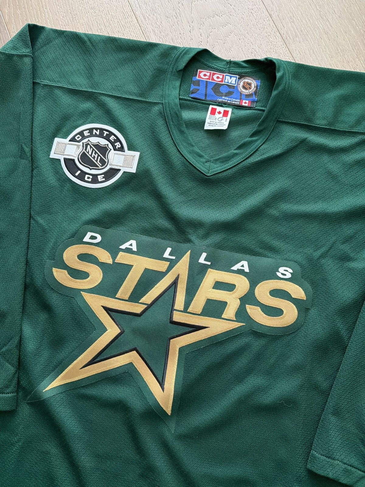 NHL Vintage CCM Dallas Stars Practice Jersey NHL Size US L / EU 52-54 / 3 - 2 Thumbnail