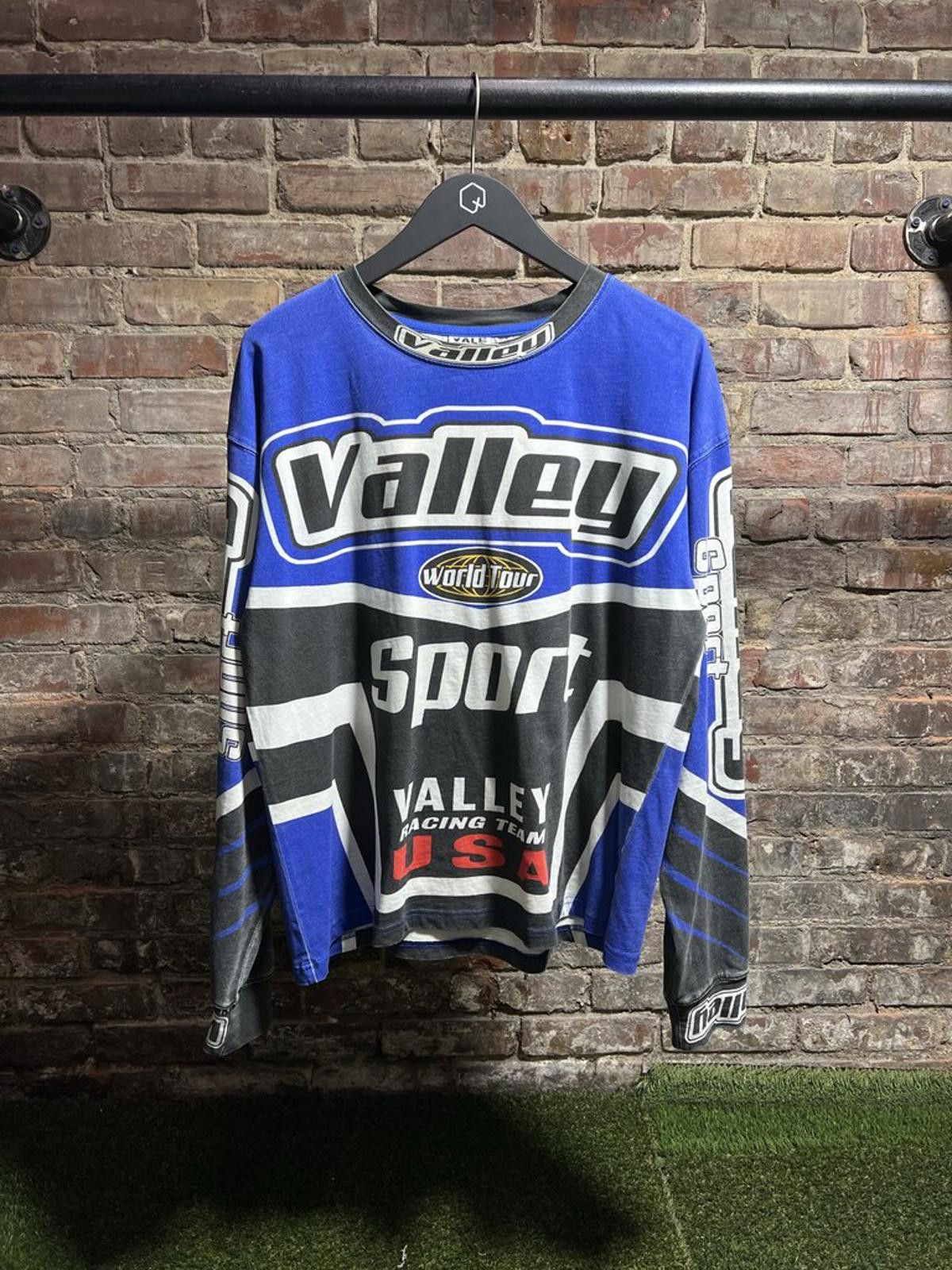 Vale State Motocross Longsleeve Blue/Black Sz. S