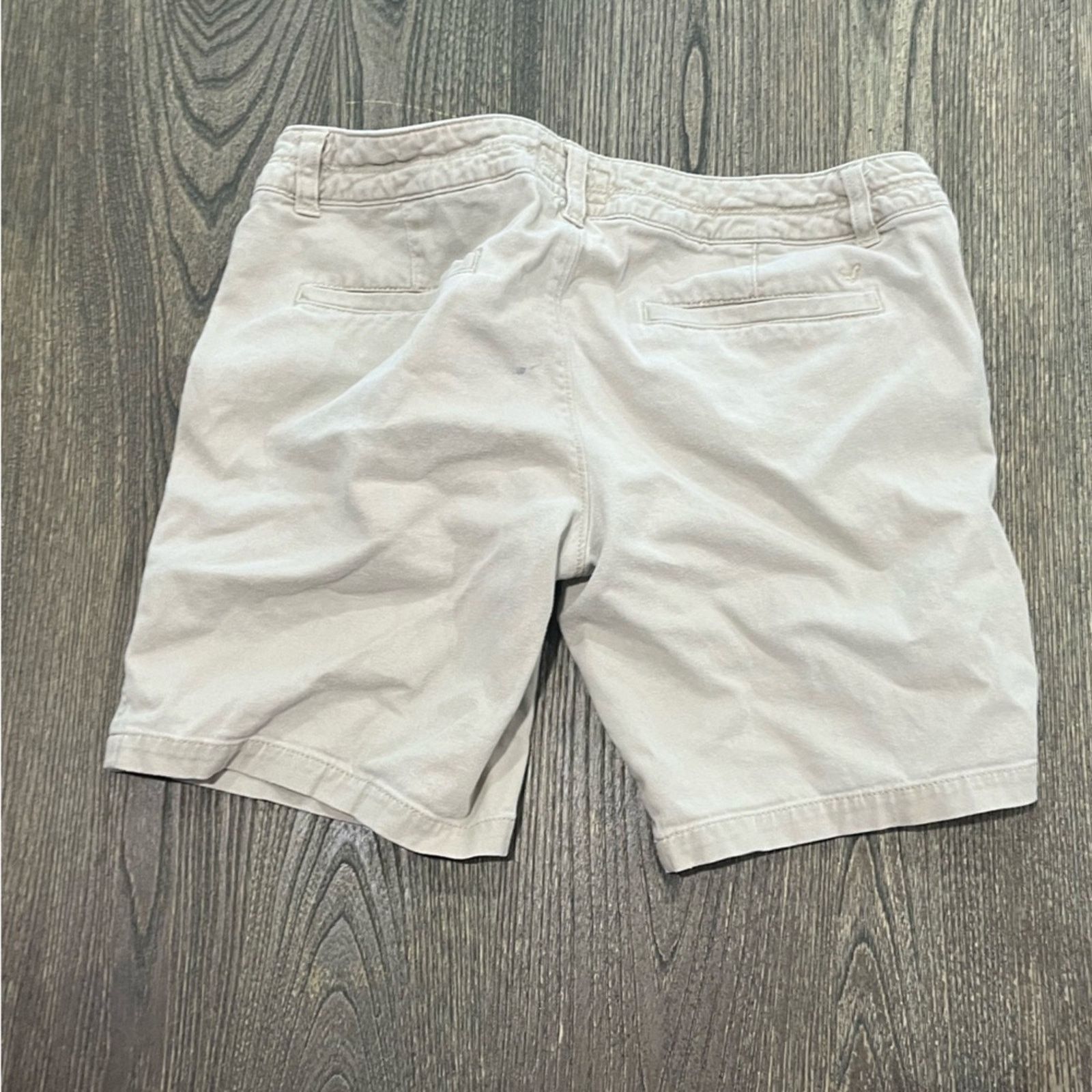 American Eagle Outfitters American Eagle Shorts Chino Flat Front Stretch Cotton Size 28" / US 6 / IT 42 - 9 Thumbnail