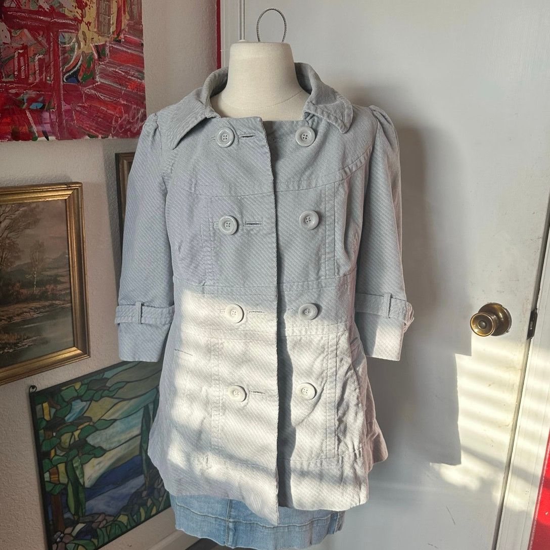 Other elevenses gray corduroy button up coat Size M / US 6-8 / IT 42-44 - 2 Thumbnail
