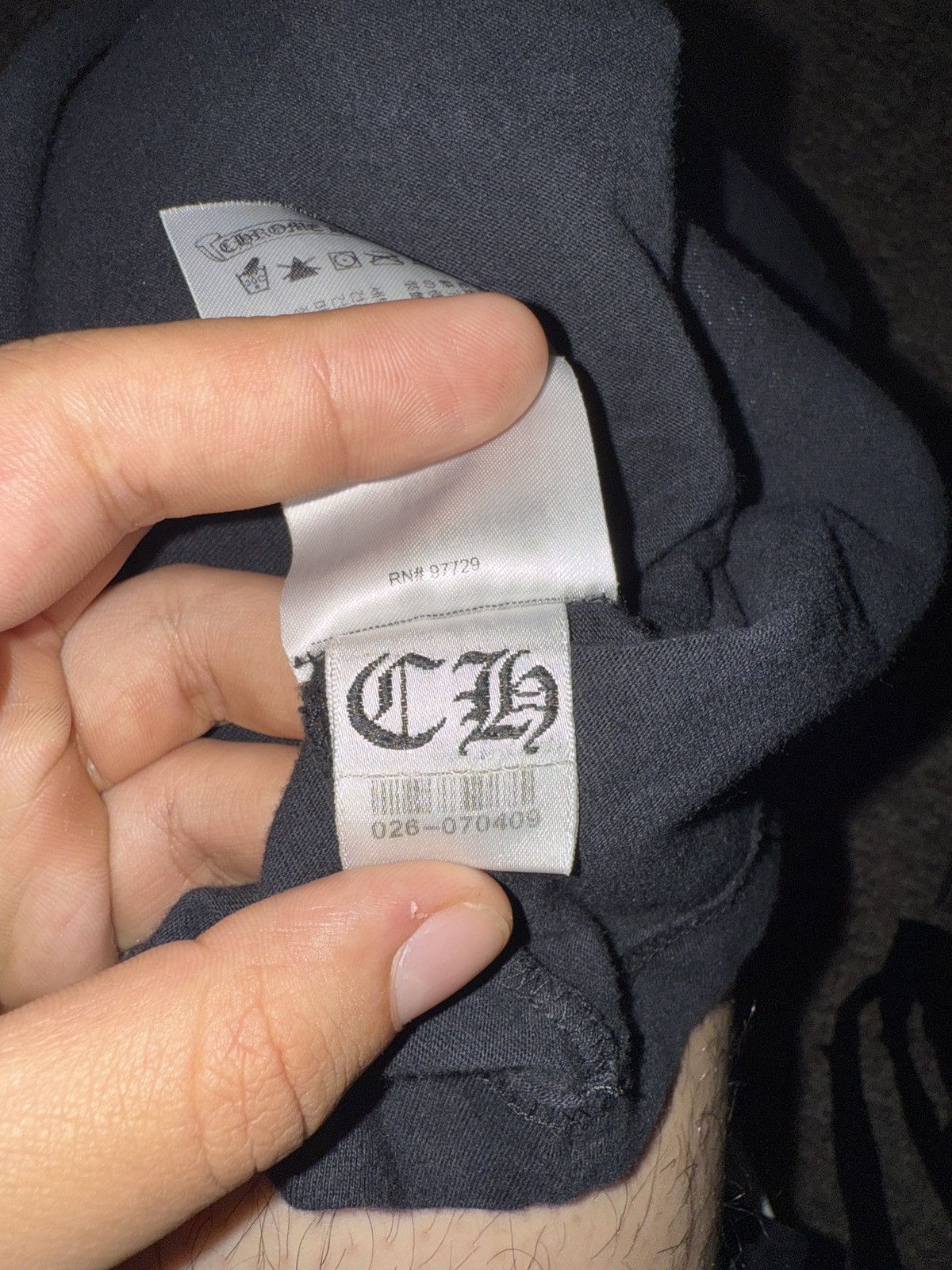 Chrome Hearts Chrome Hearts Black Longsleeve Size US L / EU 52-54 / 3 - 4 Thumbnail