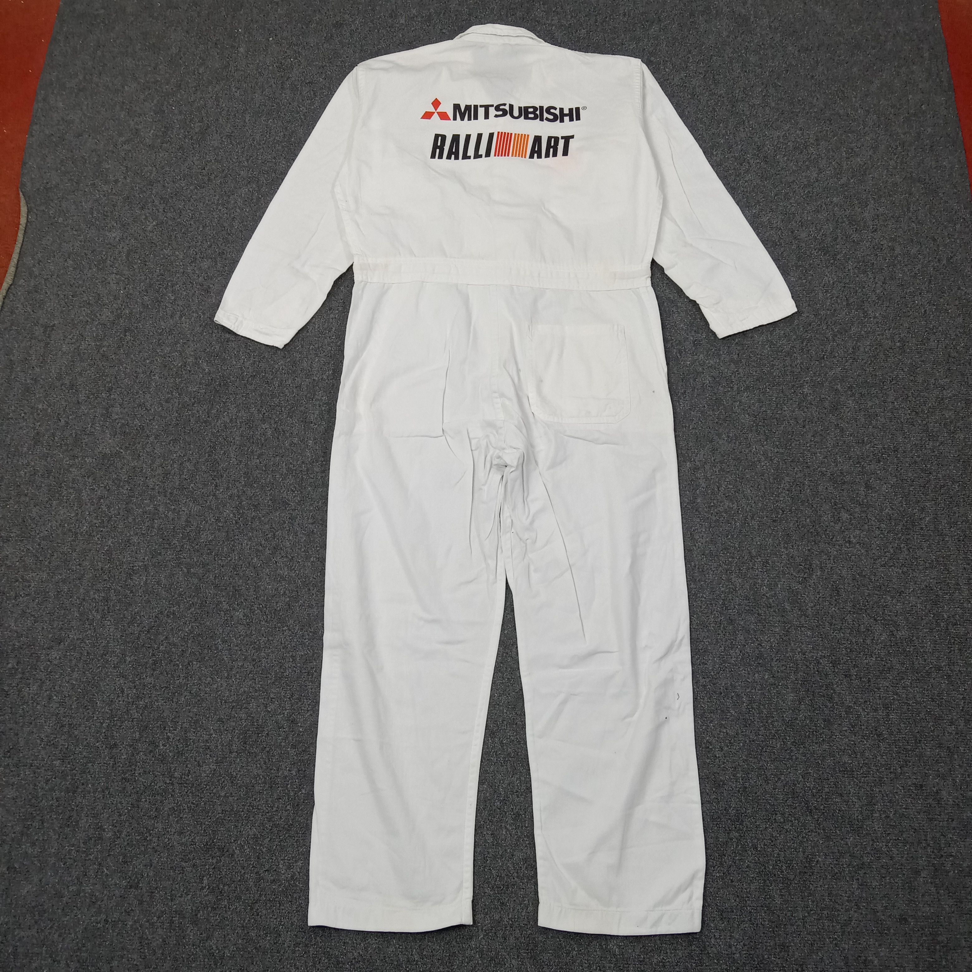 Japanese Brand Mitsubishi Ralli Art Japanese Racing Coverall Jacket C227N13 Size US M / EU 48-50 / 2 - 1 Thumbnail