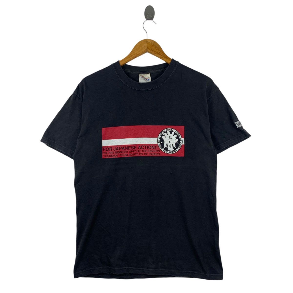 Vintage FOR JAPANESE ACTION Midnight Special knights "Kishidan Shirt Size US M / EU 48-50 / 2 - 2 Thumbnail