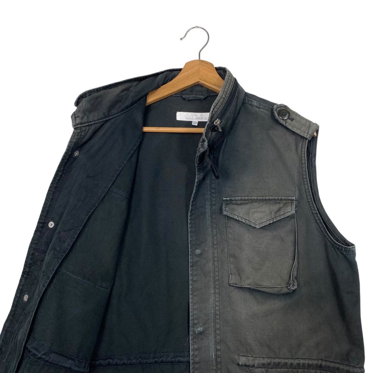 Japanese Brand UNION MADE OPEN RICH SLEEVE LESS JACKET Size US M / EU 48-50 / 2 - 10 Thumbnail