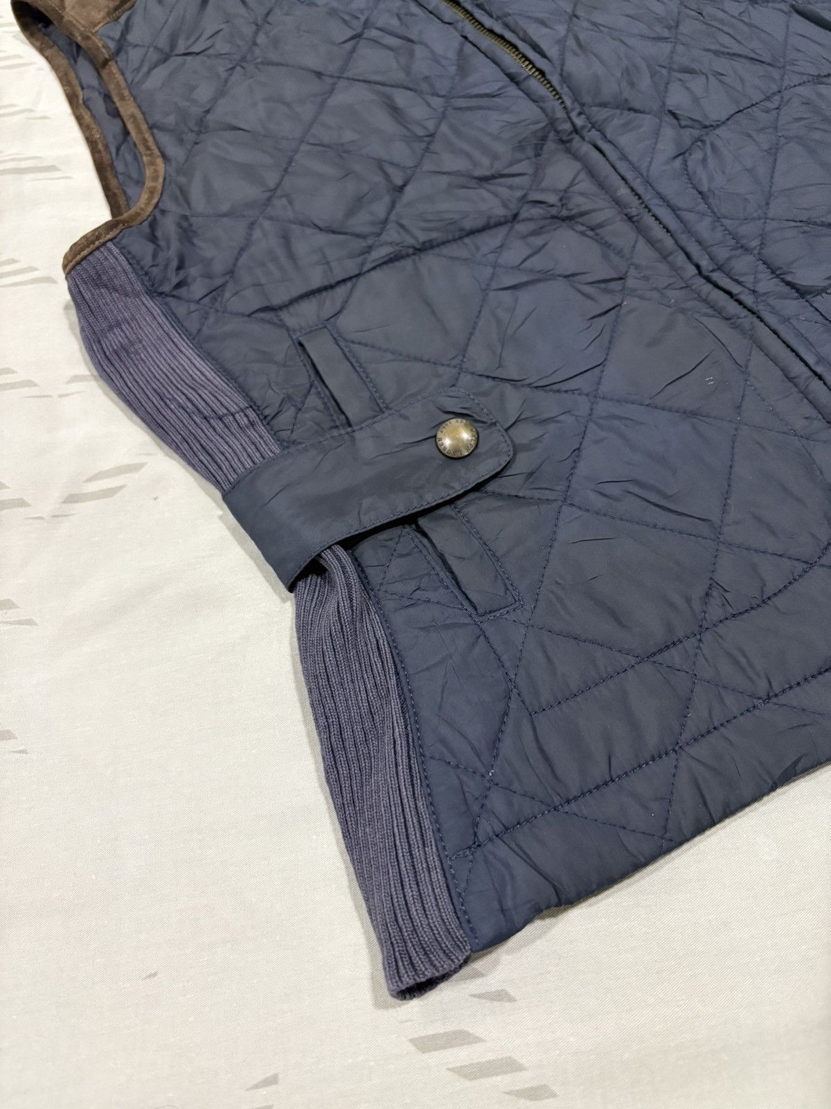 Ralph Lauren Ralph Lauren Cinch-Back Navy Quilted Vest Size US M / EU 48-50 / 2 - 4 Thumbnail