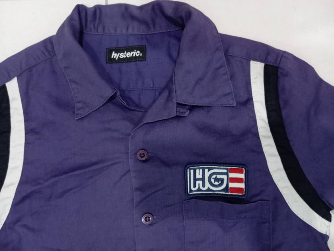Hysteric Glamour × Japanese Brand Hysteric Glamour Big Logo Button Up Shirt Size US S / EU 44-46 / 1 - 2 Thumbnail