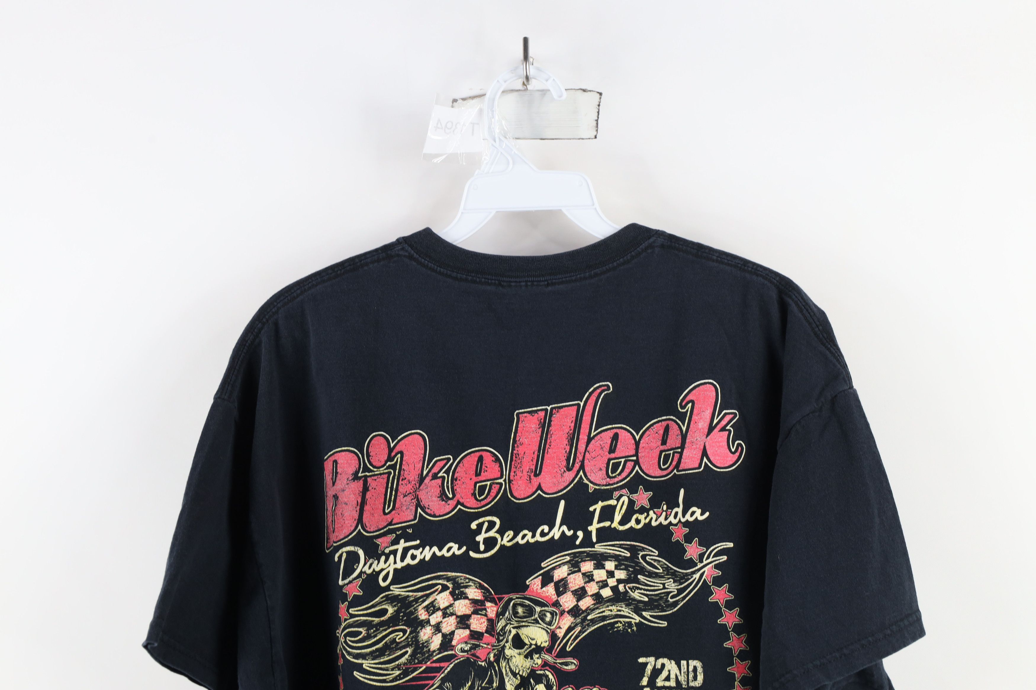 Vintage Vintage Y2K Daytona Bike Week Skeleton Motorcycle T-Shirt Size US L / EU 52-54 / 3 - 13 Thumbnail