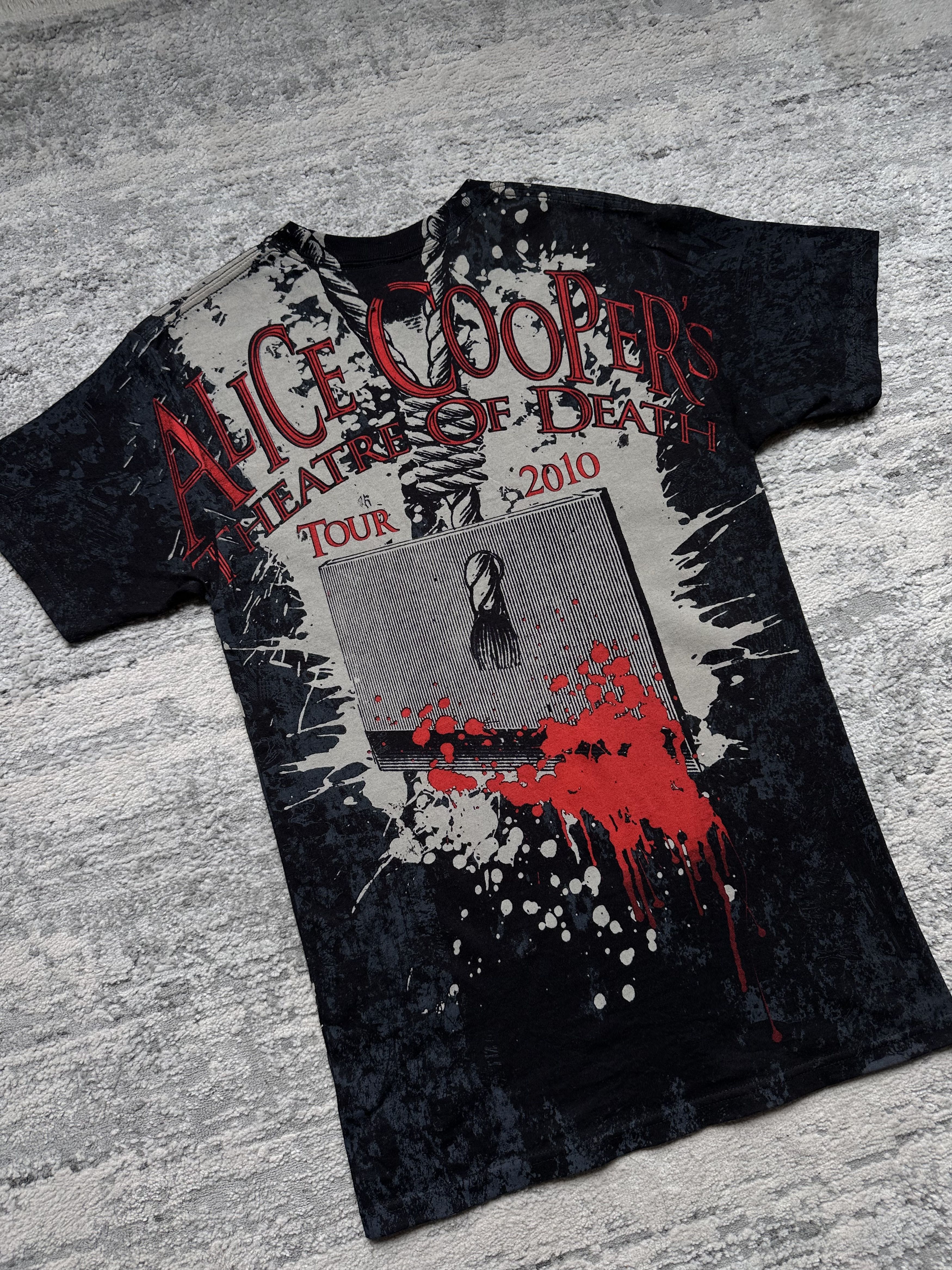 Band Tees Alice Cooper’s Theatre of Death 2010 t shirt Size US S / EU 44-46 / 1 - 6 Thumbnail
