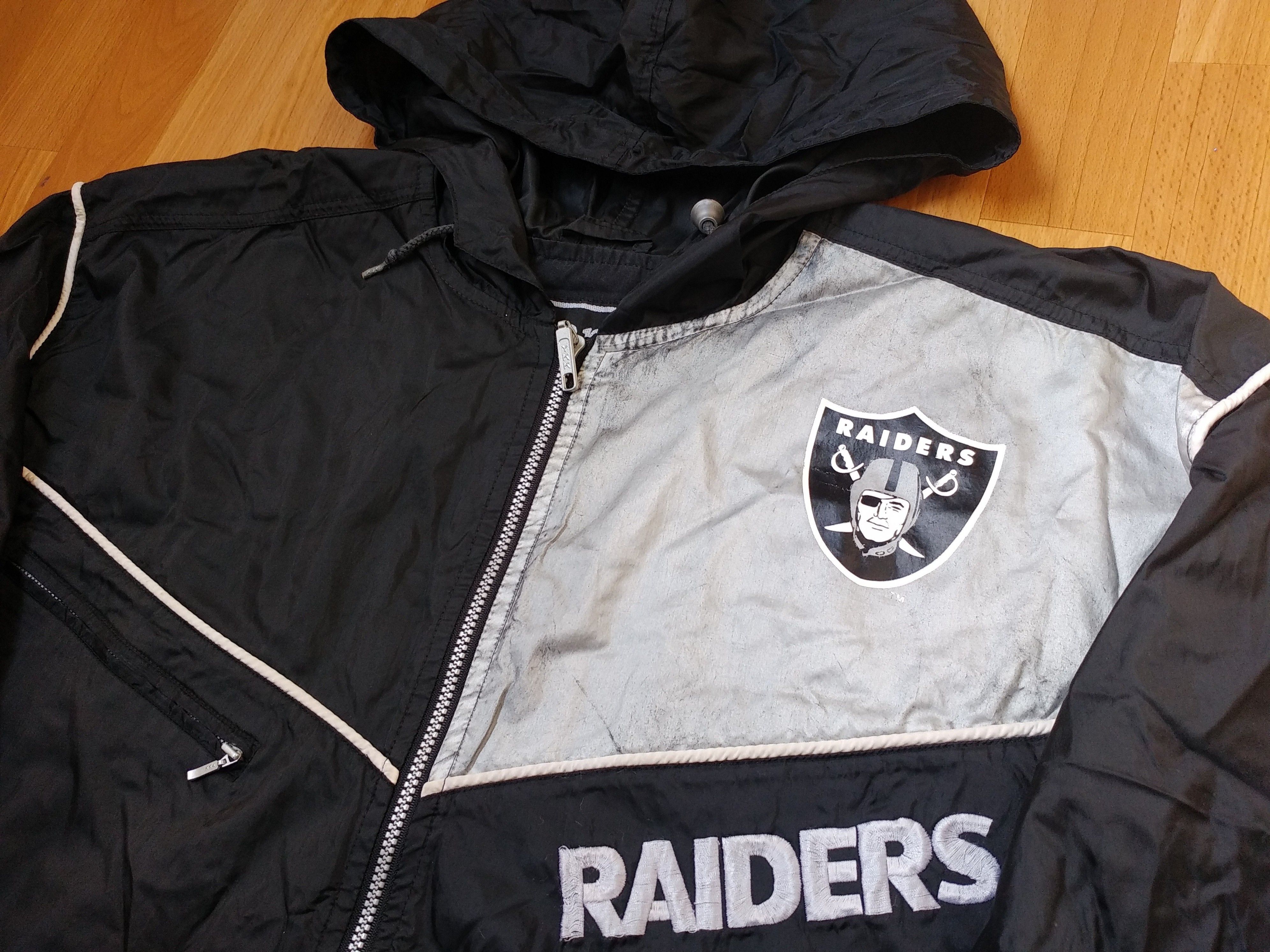 NFL Los Angeles Raiders jacket, 1993 Campri Teamline, vintage XL Size US XL / EU 56 / 4 - 5 Thumbnail
