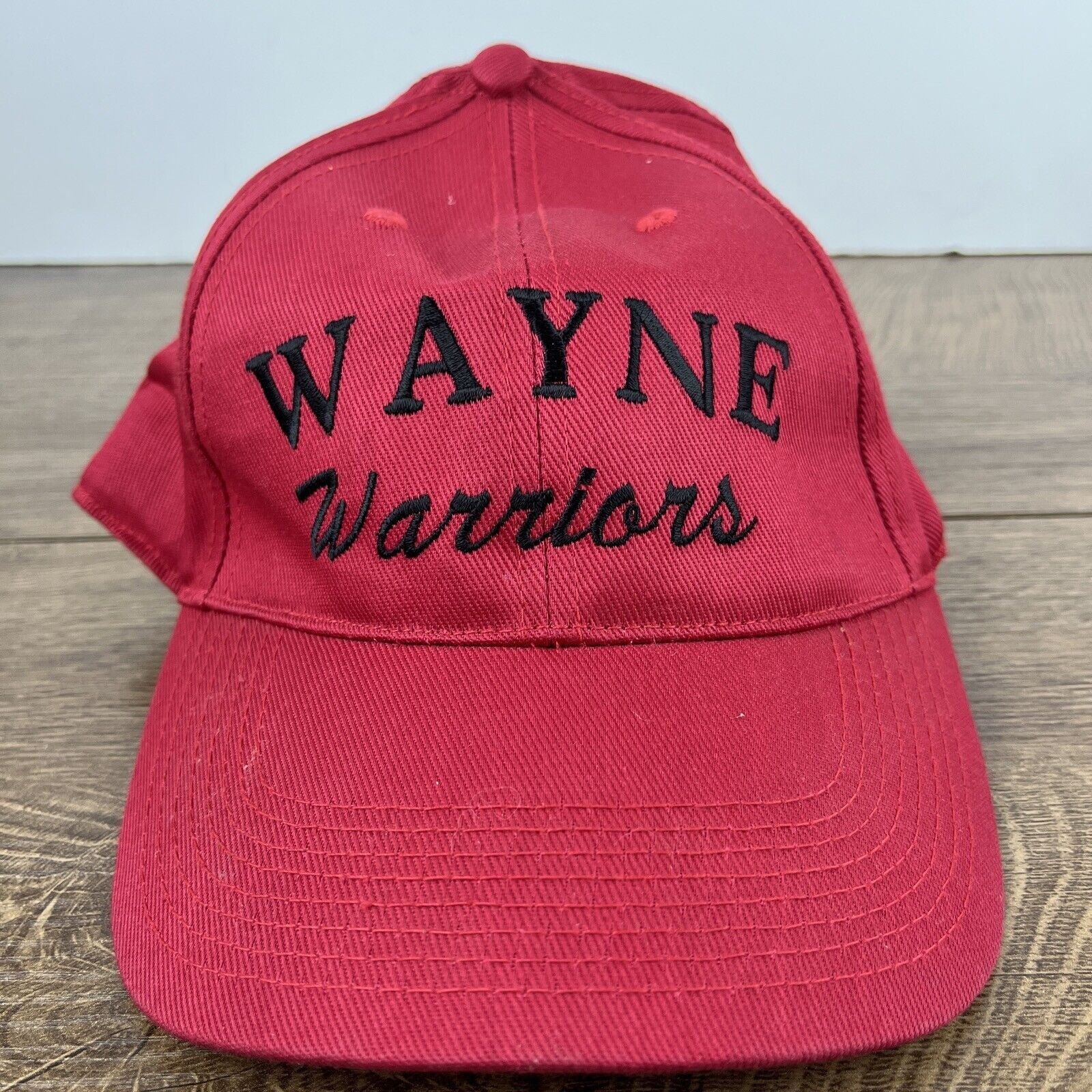 Other Wayne Warriors Hat Wayne Warrior Red Adjustable Hat Adult Si Size ONE SIZE - 4 Thumbnail