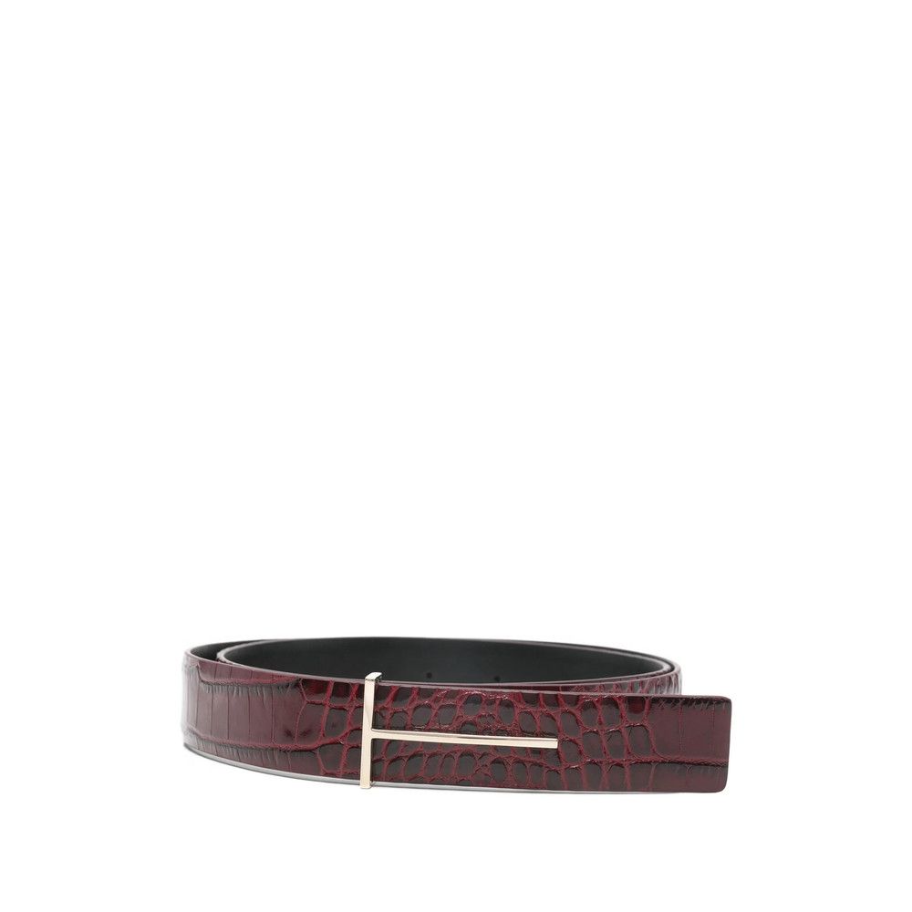 Tom Ford Tom Ford RED Belts Size ONE SIZE - 1 Thumbnail