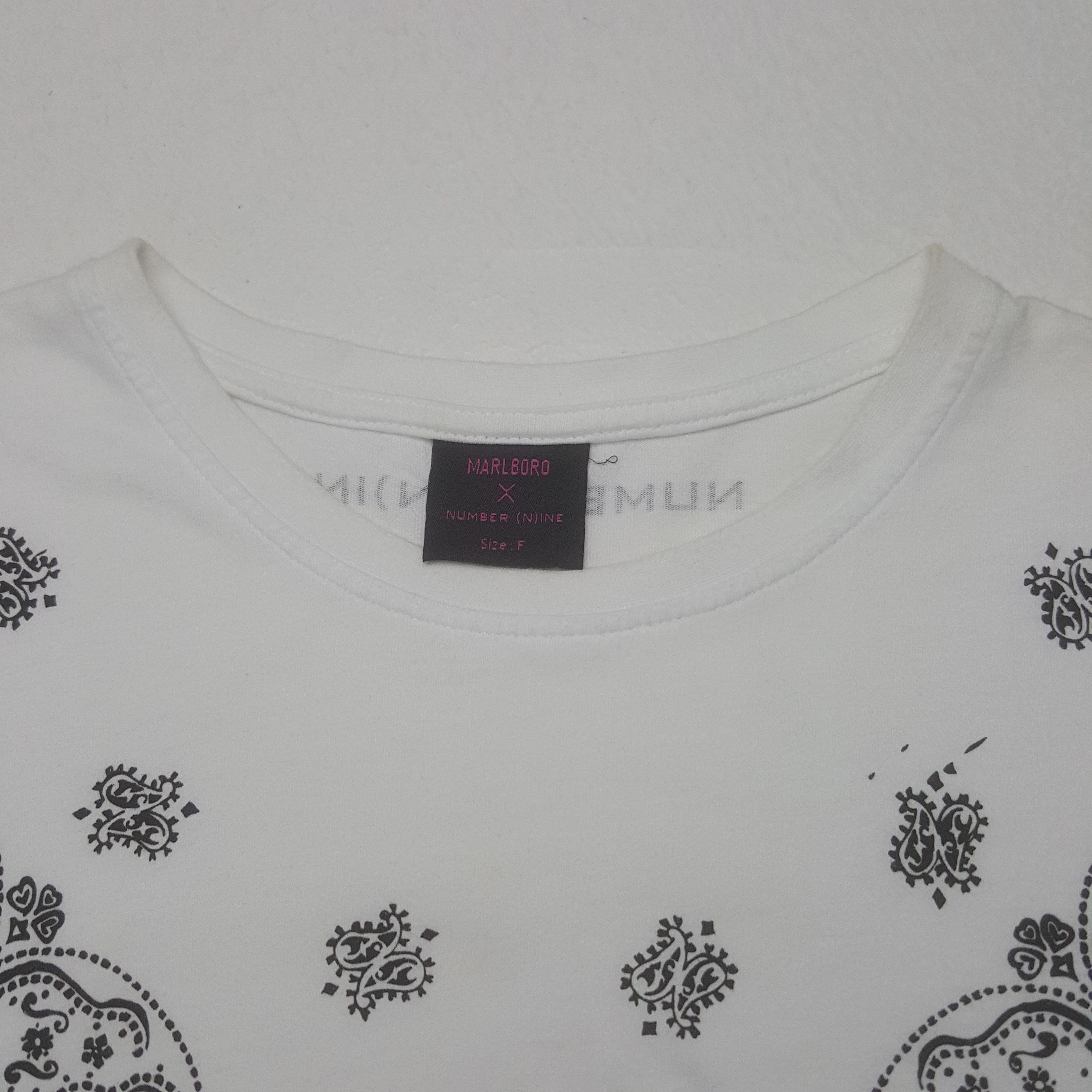 Marlboro × Number (N)ine × Vintage Vintage Marlboro X Number Nine Japanese Brand Tshirt Size US M / EU 48-50 / 2 - 5 Thumbnail
